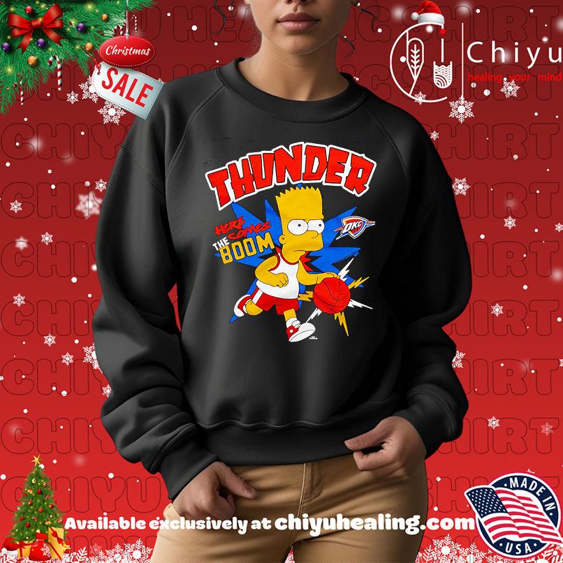 Bart x Oklahoma City Thunder shirt, Hoodie, Sweatshirt, Poster Canvas, Mug, Ornaments Bart x Oklahoma City Thunder shirt, Hoodie, Sweatshirt, Poster Canvas, Mug, Ornaments