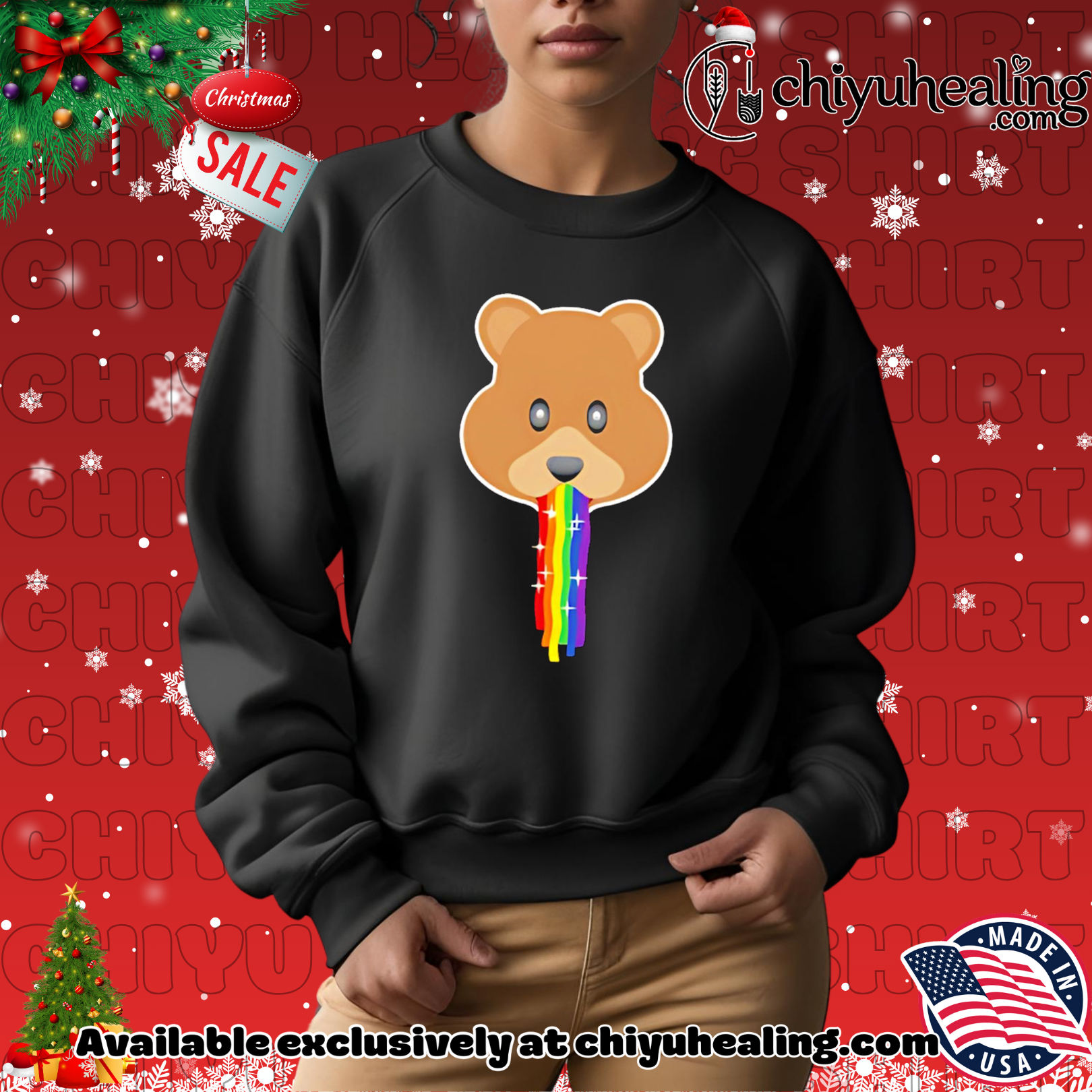 Bear rainbow stick out tongue shirt, Hoodie, Sweatshirt, Poster Canvas, Mug, Ornaments Bear rainbow stick out tongue shirt, Hoodie, Sweatshirt, Poster Canvas, Mug, Ornaments