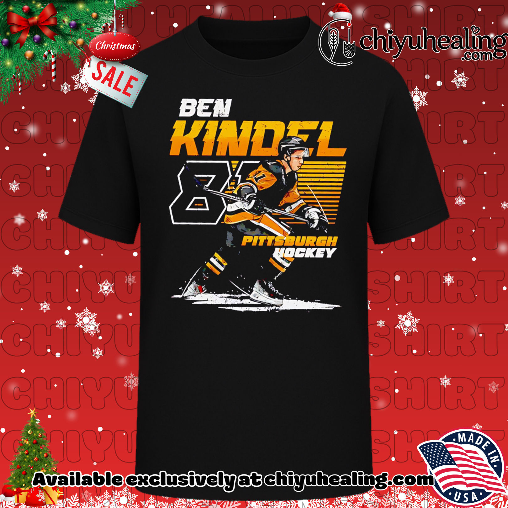 Ben Kindel 81 Pittsburgh Hockey Player Name stylish shirt, Hoodie, Sweatshirt, Poster Canvas, Mug, Ornaments