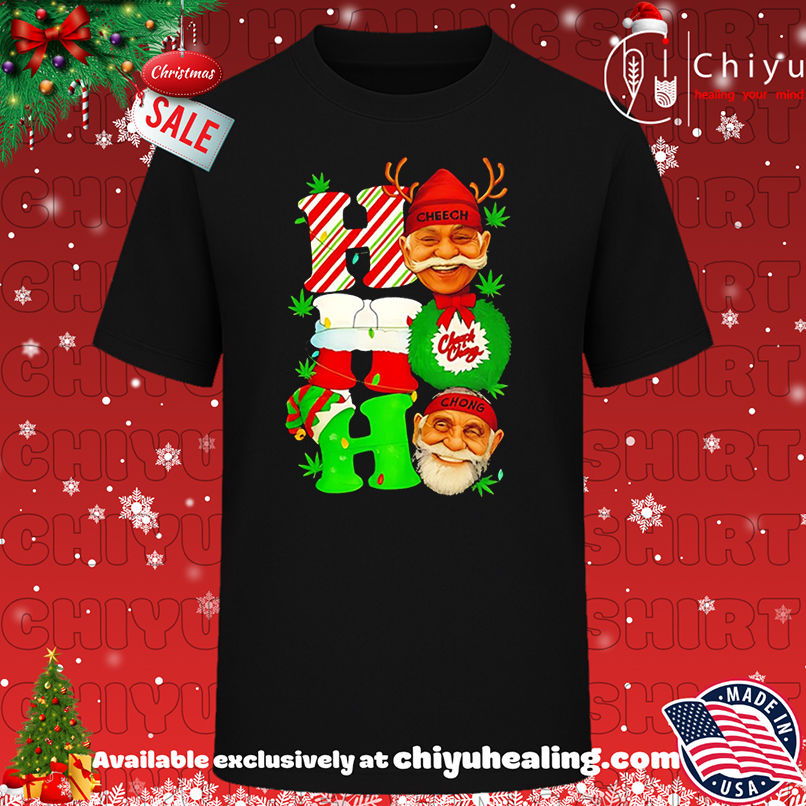Best Cheech and Chong Ho Ho Ho Christmas shirt, Hoodie, Sweatshirt, Poster Canvas, Mug, Ornaments