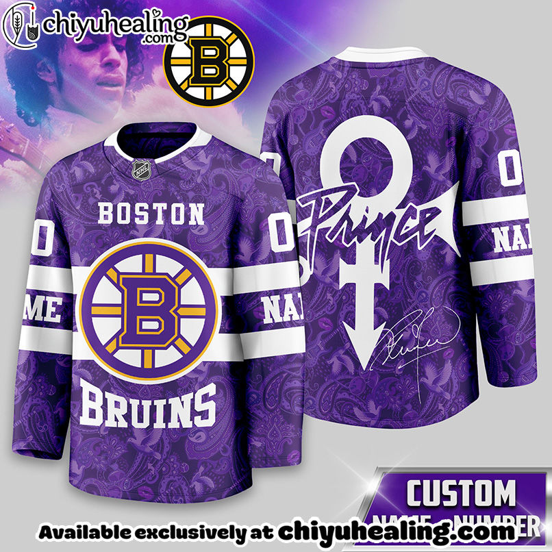 Boston Bruins - Premium NHL Prince Hockey Jersey