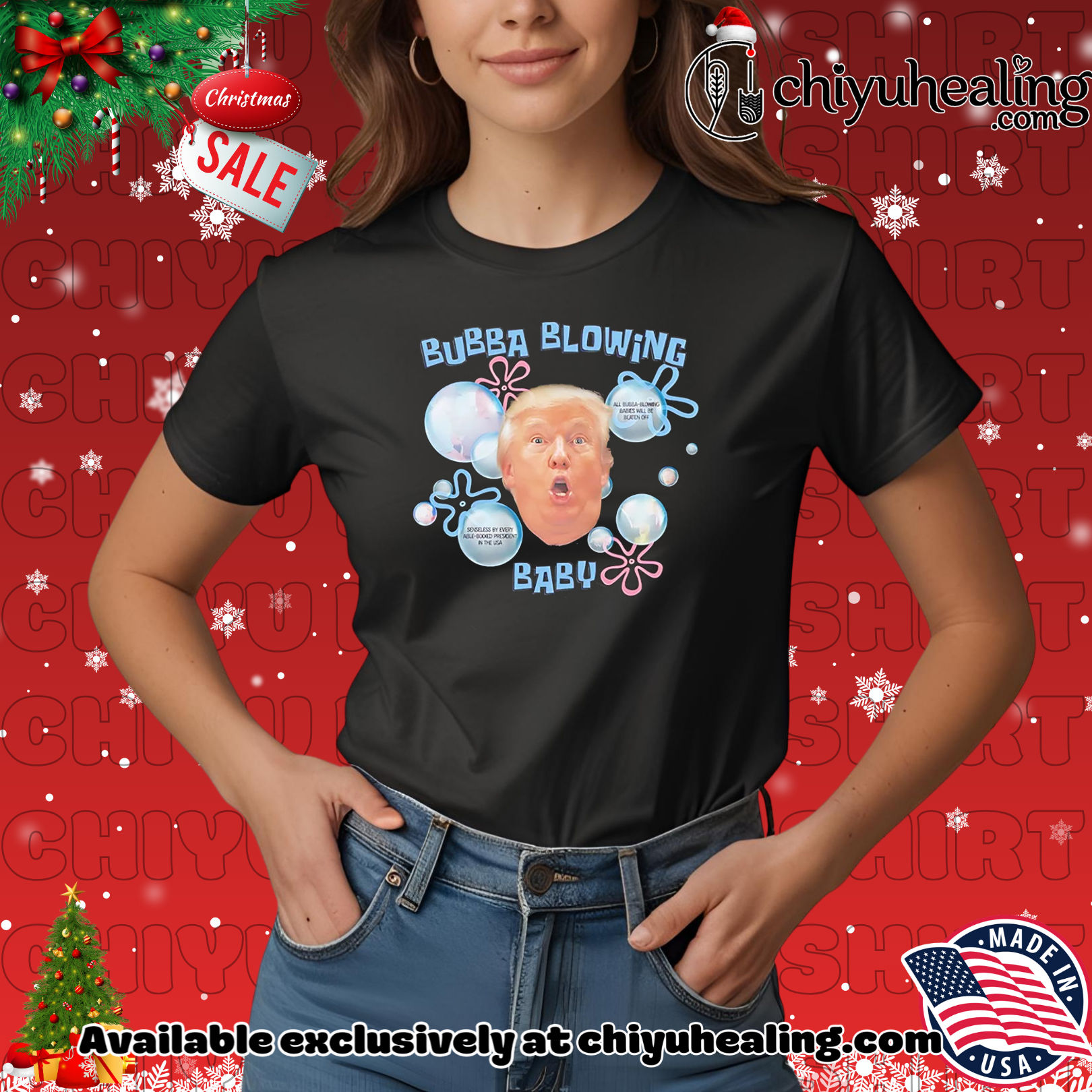 Bubba Blowing Baby Donald Trump funny shirt, Hoodie, Sweatshirt, Poster Canvas, Mug, Ornaments 7 Bubba Blowing Baby Donald Trump funny shirt, Hoodie, Sweatshirt, Poster Canvas, Mug, Ornaments