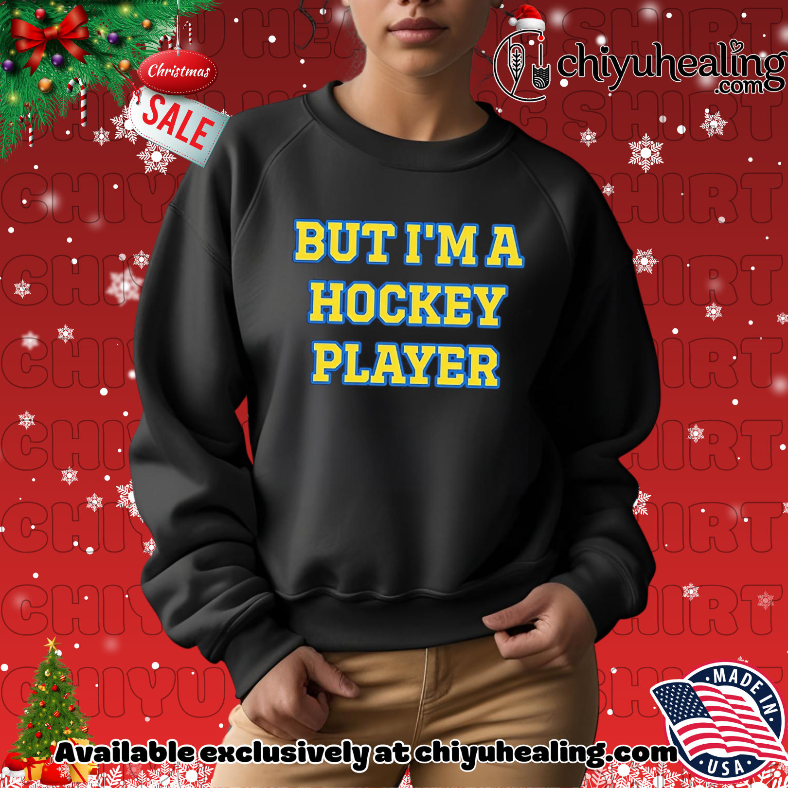 But I'm A Hockey Player shirt, Hoodie, Sweatshirt, Poster Canvas, Mug, Ornaments 2 But I'm A Hockey Player shirt, Hoodie, Sweatshirt, Poster Canvas, Mug, Ornaments