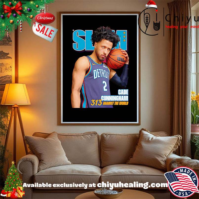 Cade Cunningham Detroit Pistons Slam Cover Shirt, Hoodie, Sweatshirt, Poster Canvas, Mug, Ornaments Cade Cunningham Detroit Pistons Slam Cover Shirt, Hoodie, Sweatshirt, Poster Canvas, Mug, Ornaments