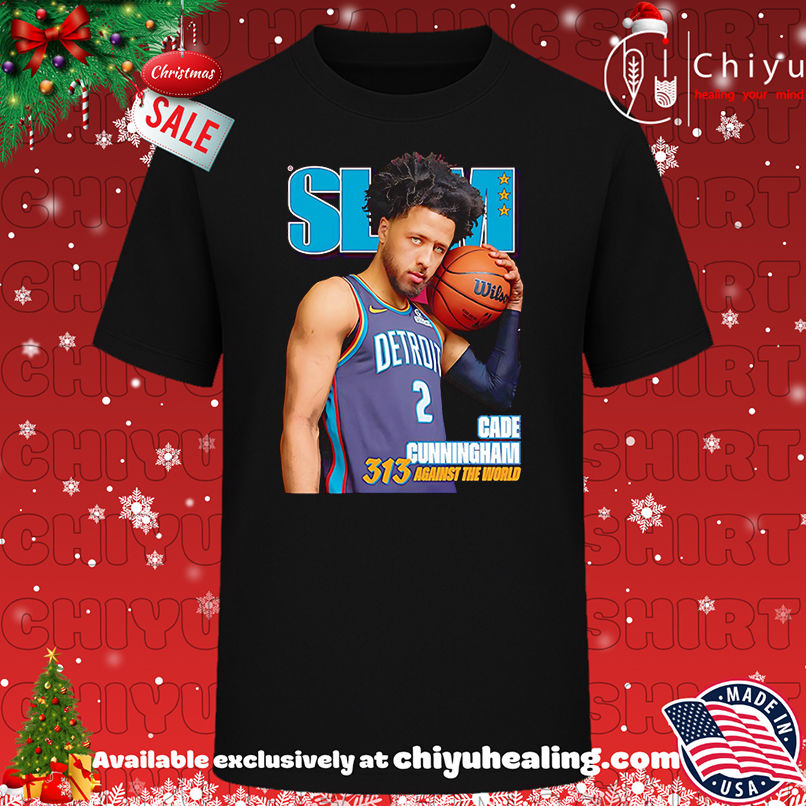 Cade Cunningham Detroit Pistons Slam Cover Shirt, Hoodie, Sweatshirt, Poster Canvas, Mug, Ornaments