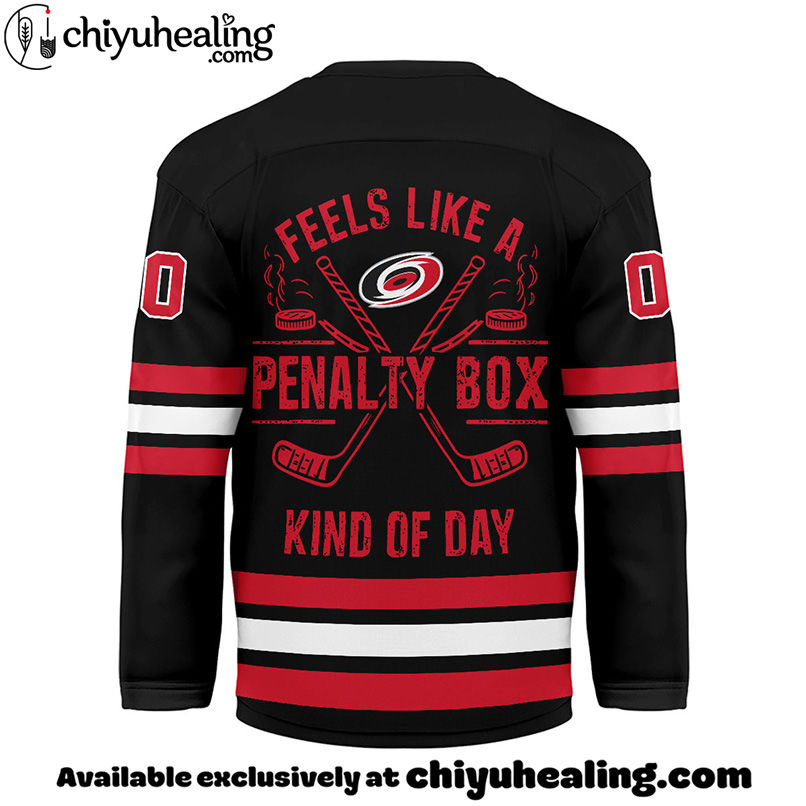 Carolina Hurricanes - Premium NHL Feels Like a Penalty Day Long Jersey