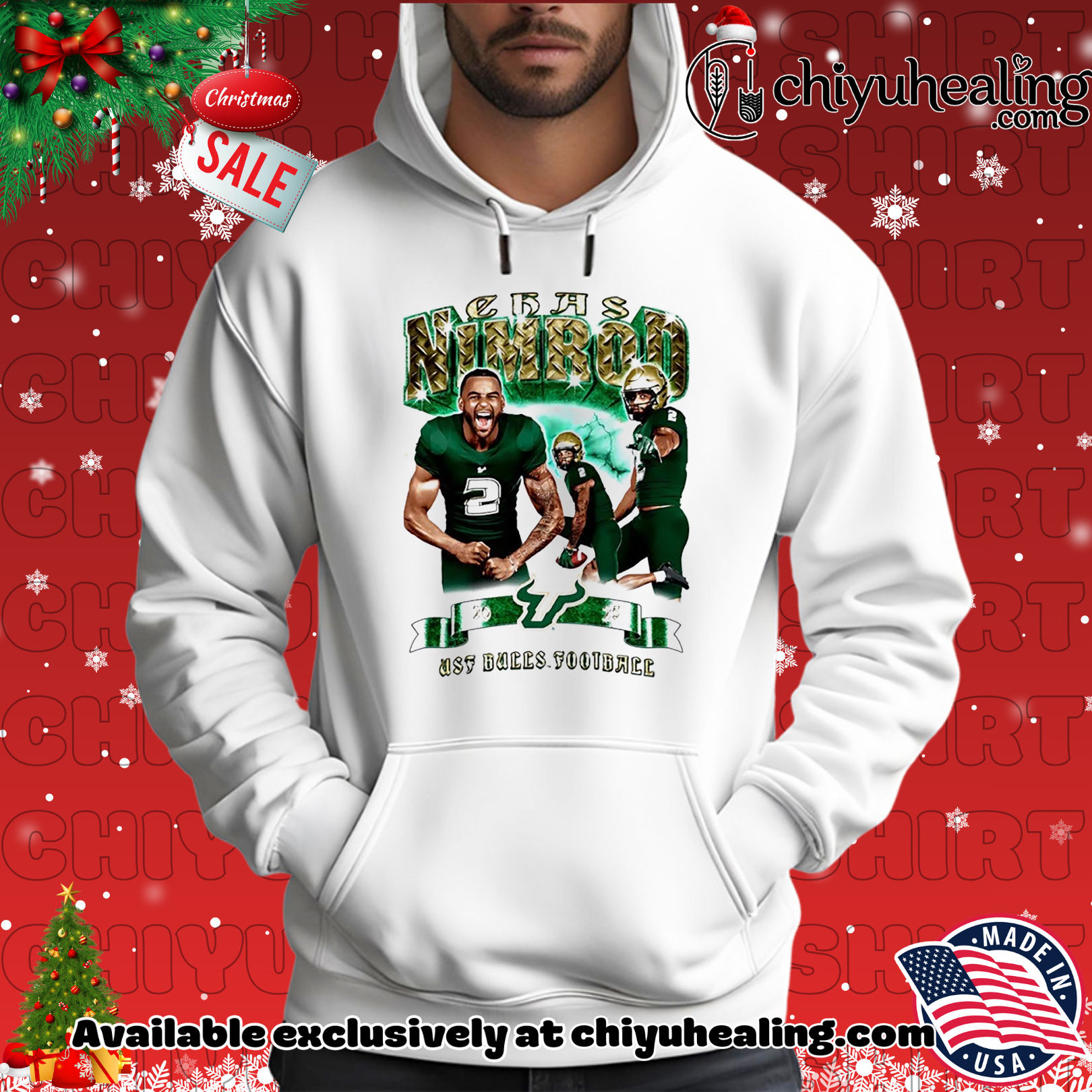Chas Nimrod South Florida Bulls 90s vintage Christmas ornament, Hoodie, Sweatshirt, Poster Canvas, Mug, Ornaments 2 Chas Nimrod South Florida Bulls 90s vintage Christmas ornament, Hoodie, Sweatshirt, Poster Canvas, Mug, Ornaments