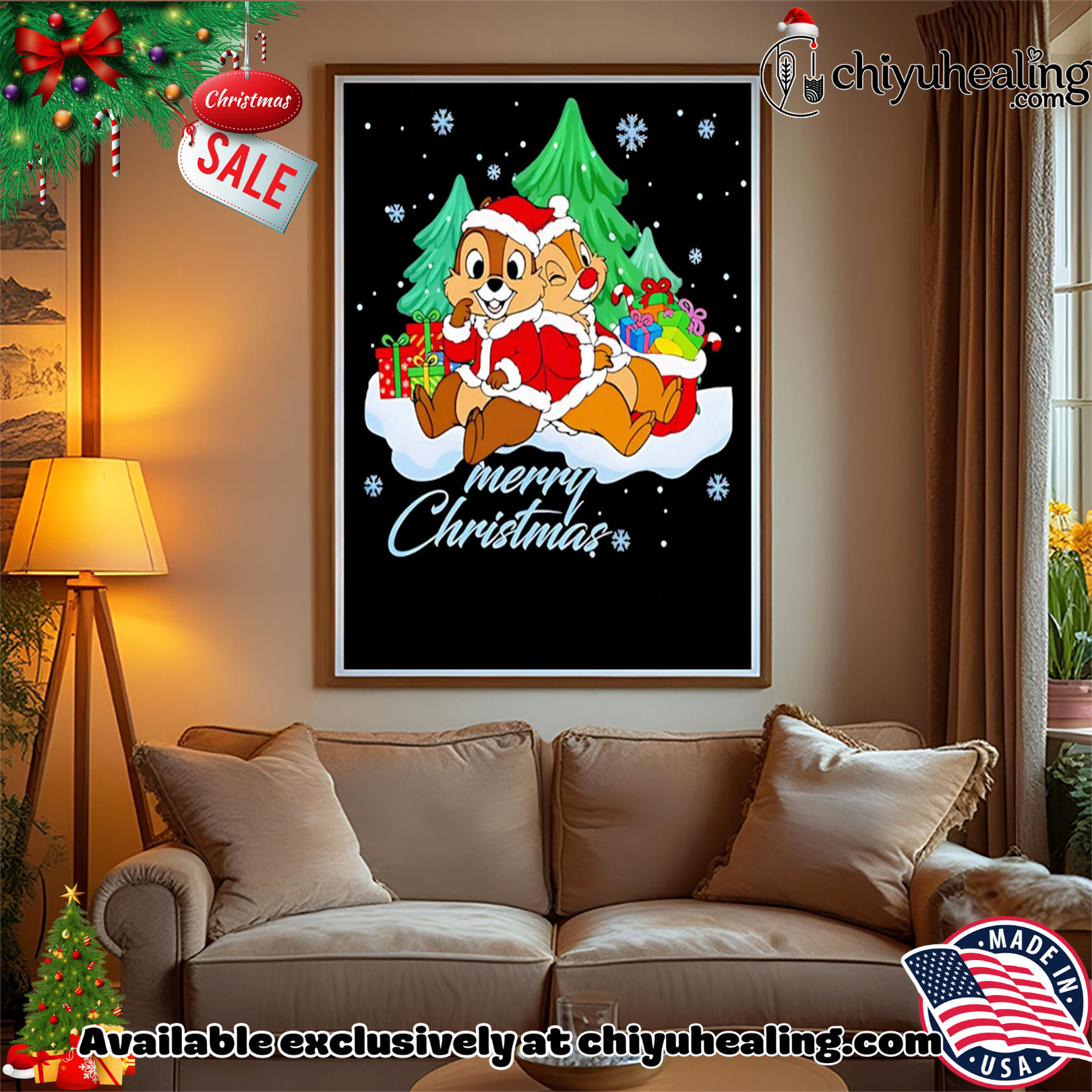 Chip And Dale Christmas Chipmunks Xmas shirt, Hoodie, Sweatshirt, Poster Canvas, Mug, Ornaments Chip And Dale Christmas Chipmunks Xmas shirt, Hoodie, Sweatshirt, Poster Canvas, Mug, Ornaments