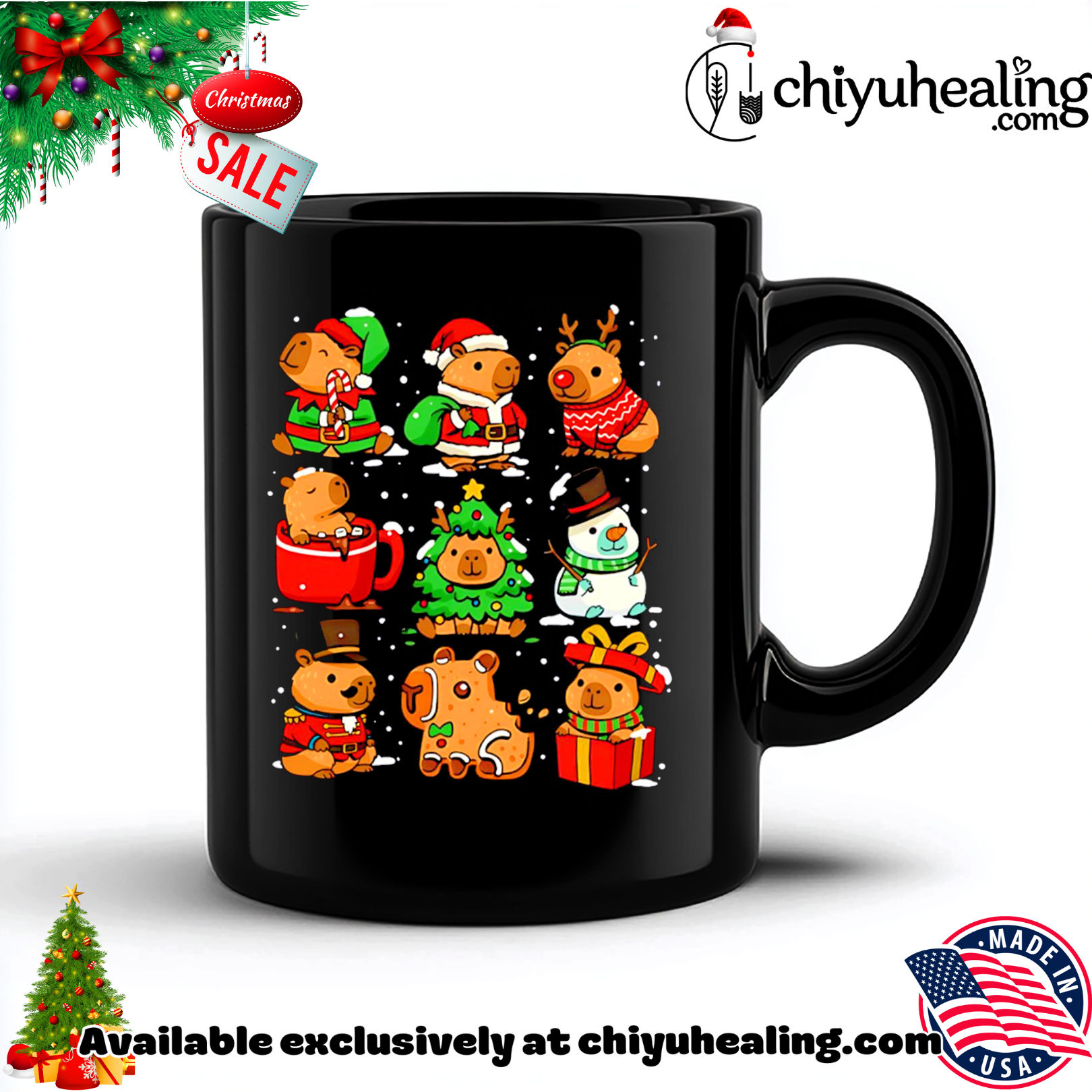 Christmas Capybaras 2025 cute style shirt, Hoodie, Sweatshirt, Poster Canvas, Mug, Ornaments 6 Christmas Capybaras 2025 cute style shirt, Hoodie, Sweatshirt, Poster Canvas, Mug, Ornaments