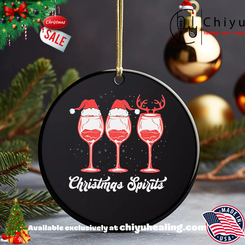 Christmas Spirits Glasses Of Wine Holiday shirt, Hoodie, Sweatshirt, Poster Canvas, Mug, Ornaments 5 Christmas Spirits Glasses Of Wine Holiday shirt, Hoodie, Sweatshirt, Poster Canvas, Mug, Ornaments