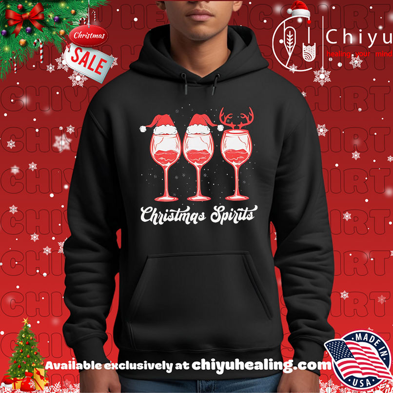 Christmas Spirits Glasses Of Wine Holiday shirt, Hoodie, Sweatshirt, Poster Canvas, Mug, Ornaments 2 Christmas Spirits Glasses Of Wine Holiday shirt, Hoodie, Sweatshirt, Poster Canvas, Mug, Ornaments