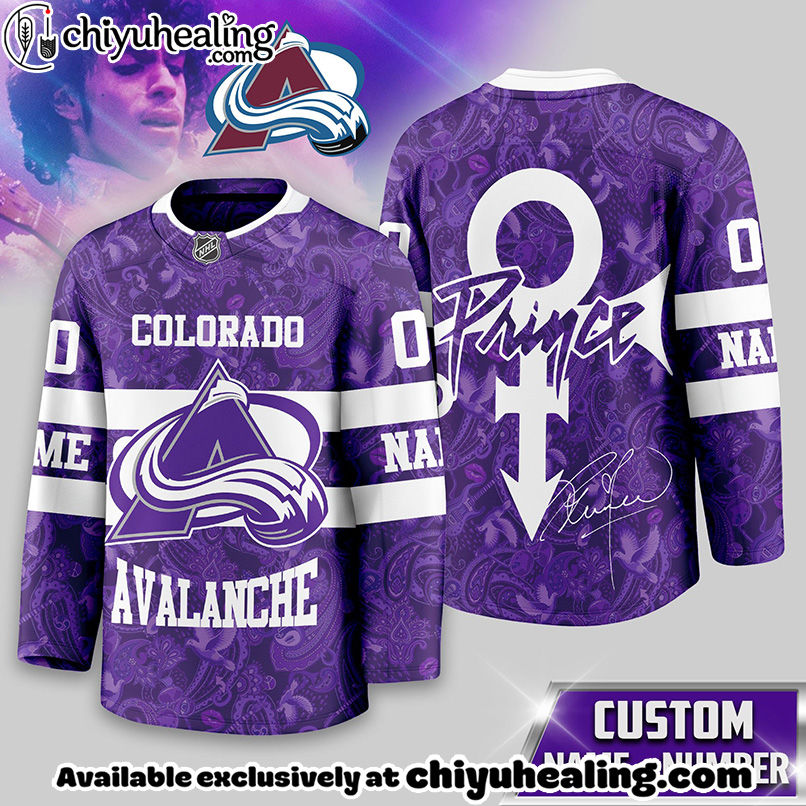 Colorado Avalanche - Premium NHL Prince Hockey Jersey