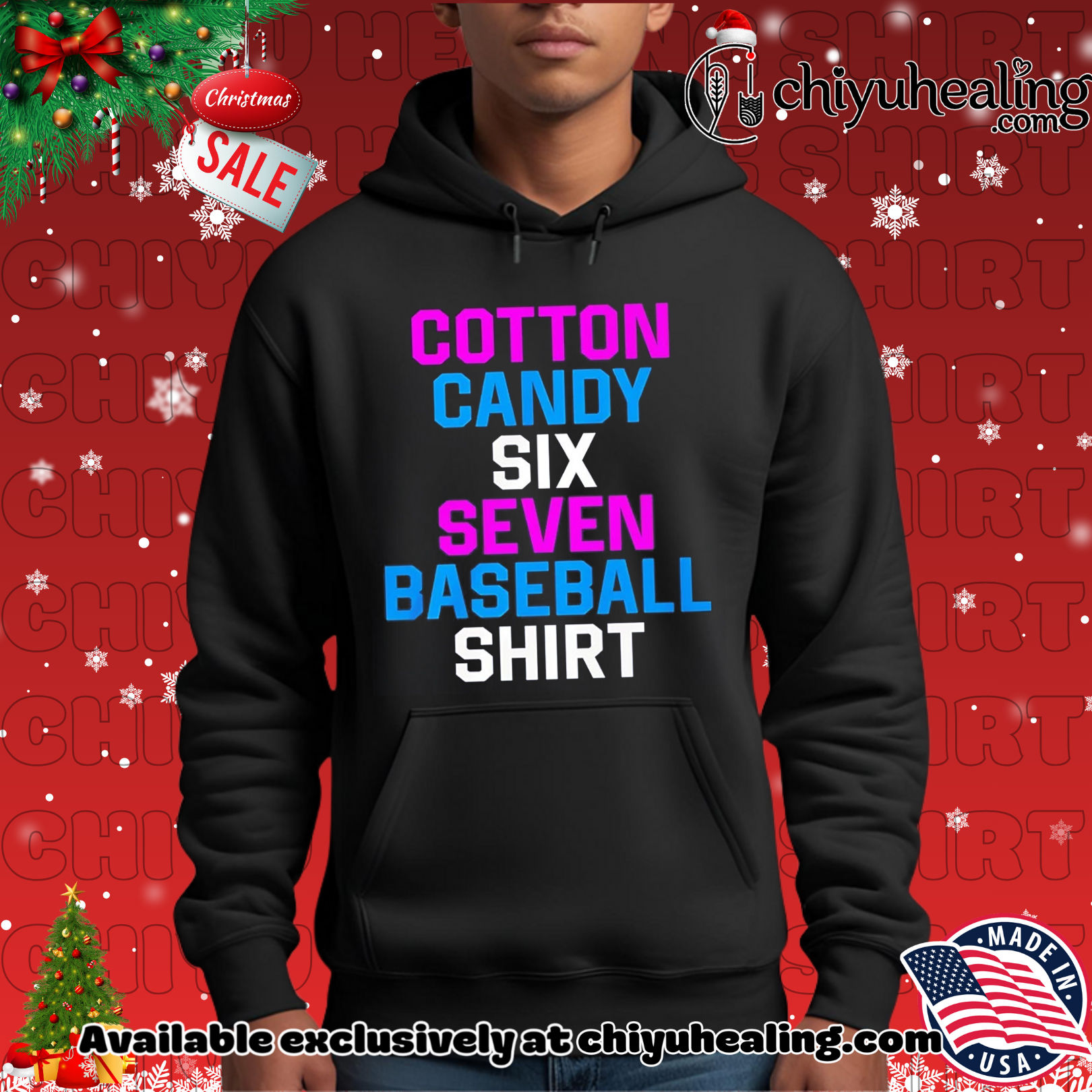 Cotton Candy Six Seven Baseball shirt, Hoodie, Sweatshirt, Poster Canvas, Mug, Ornaments