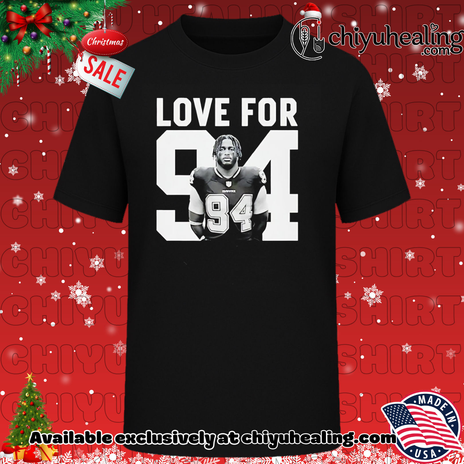 Cowboys Brandon Aubrey Love For 94 shirt, Hoodie, Sweatshirt, Poster Canvas, Mug, Ornaments