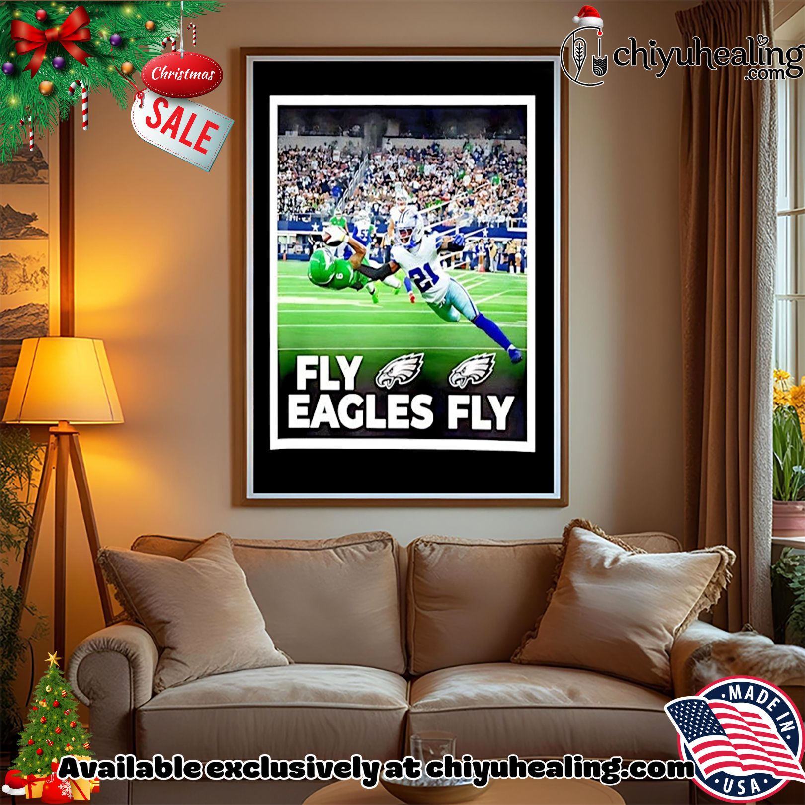 DeVonta Smith Touchdown Fly Eagles Fly Dallas vs Philadelphia Christmas ornament, Hoodie, Sweatshirt, Poster Canvas, Mug, Ornaments DeVonta Smith Touchdown Fly Eagles Fly Dallas vs Philadelphia Christmas ornament, Hoodie, Sweatshirt, Poster Canvas, Mug, Ornaments
