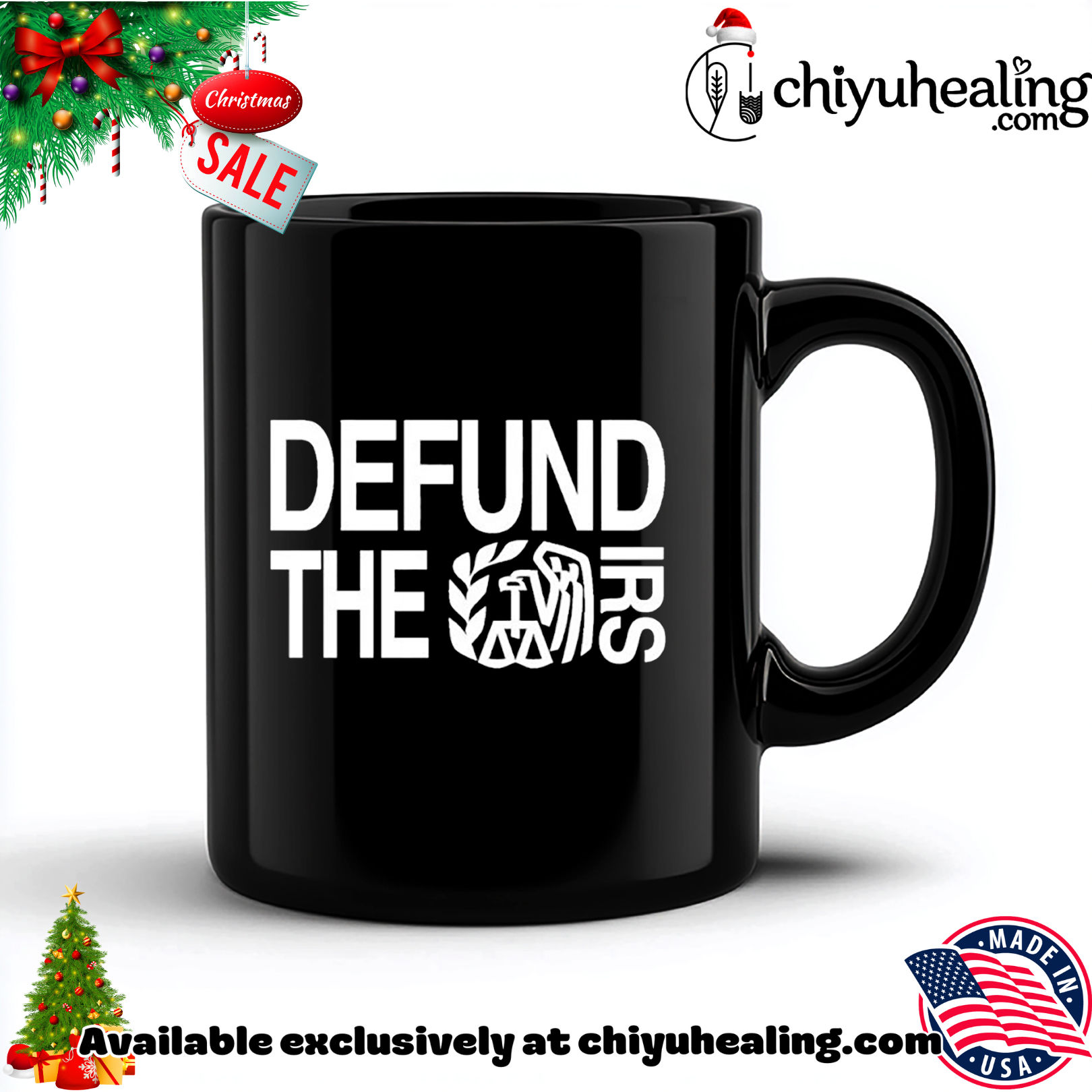 Defund The IRS logo '25 Christmas ornament, Hoodie, Sweatshirt, Poster Canvas, Mug, Ornaments 5 Defund The IRS logo '25 Christmas ornament, Hoodie, Sweatshirt, Poster Canvas, Mug, Ornaments