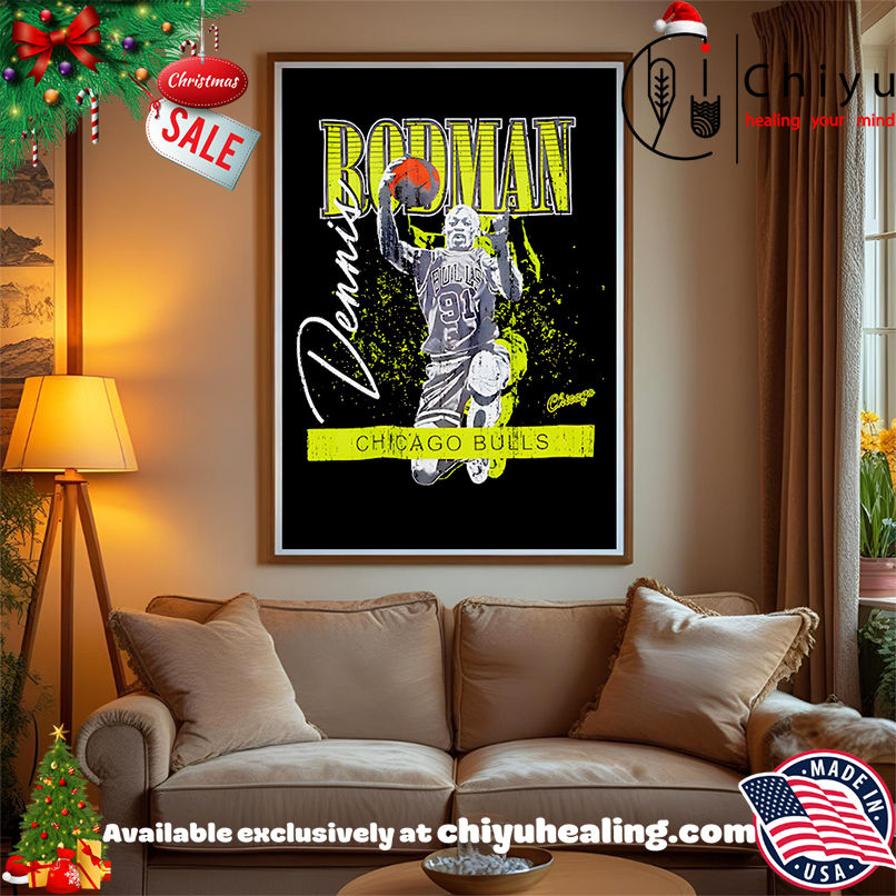 Dennis Rodman Chicago Bulls Mitchell And Ness Neon Pop Shirt, Hoodie, Sweatshirt, Poster Canvas, Mug, Ornaments Dennis Rodman Chicago Bulls Mitchell And Ness Neon Pop Shirt, Hoodie, Sweatshirt, Poster Canvas, Mug, Ornaments