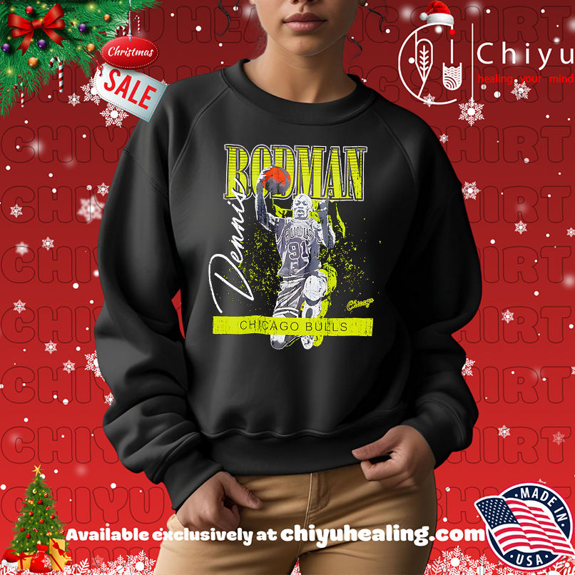 Dennis Rodman Chicago Bulls Mitchell And Ness Neon Pop Shirt, Hoodie, Sweatshirt, Poster Canvas, Mug, Ornaments Dennis Rodman Chicago Bulls Mitchell And Ness Neon Pop Shirt, Hoodie, Sweatshirt, Poster Canvas, Mug, Ornaments