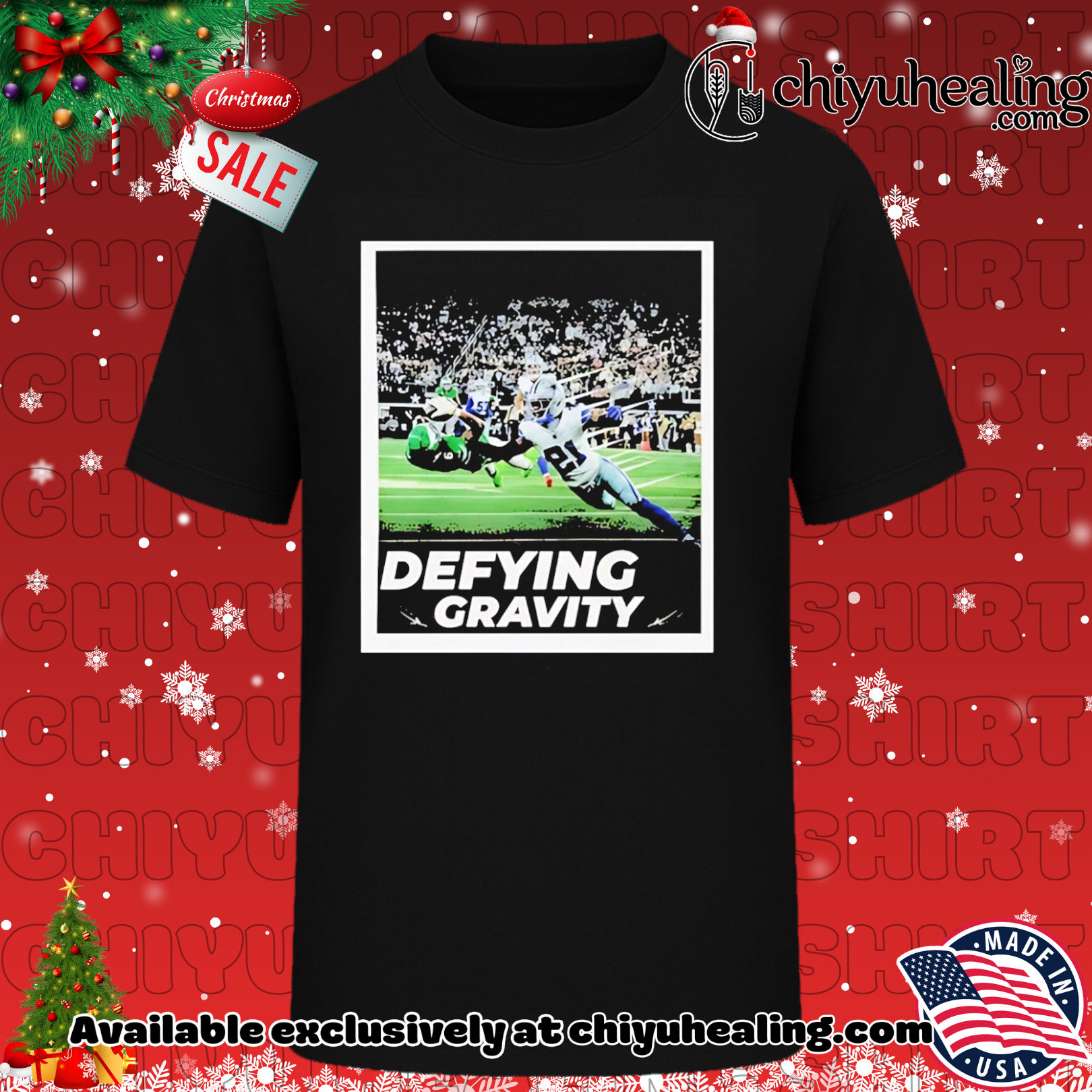 Devonta Smith Touchdown Defying Gravity Philadelphia vs Dallas shirt, Hoodie, Sweatshirt, Poster Canvas, Mug, Ornaments