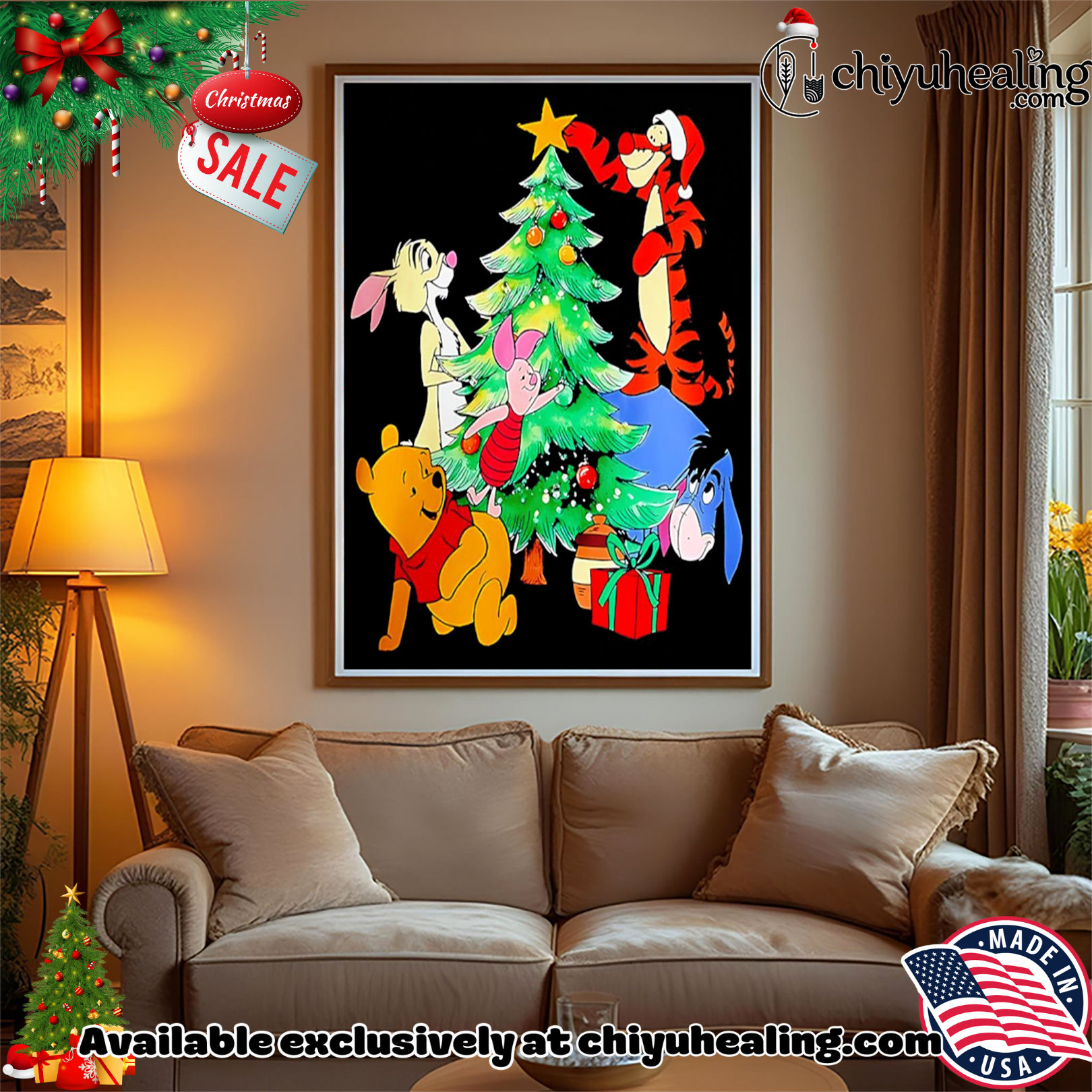 Disney Winnie The Pooh Holiday Light-Up Cartoon 2025 shirt, Hoodie, Sweatshirt, Poster Canvas, Mug, Ornaments Disney Winnie The Pooh Holiday Light-Up Cartoon 2025 shirt, Hoodie, Sweatshirt, Poster Canvas, Mug, Ornaments