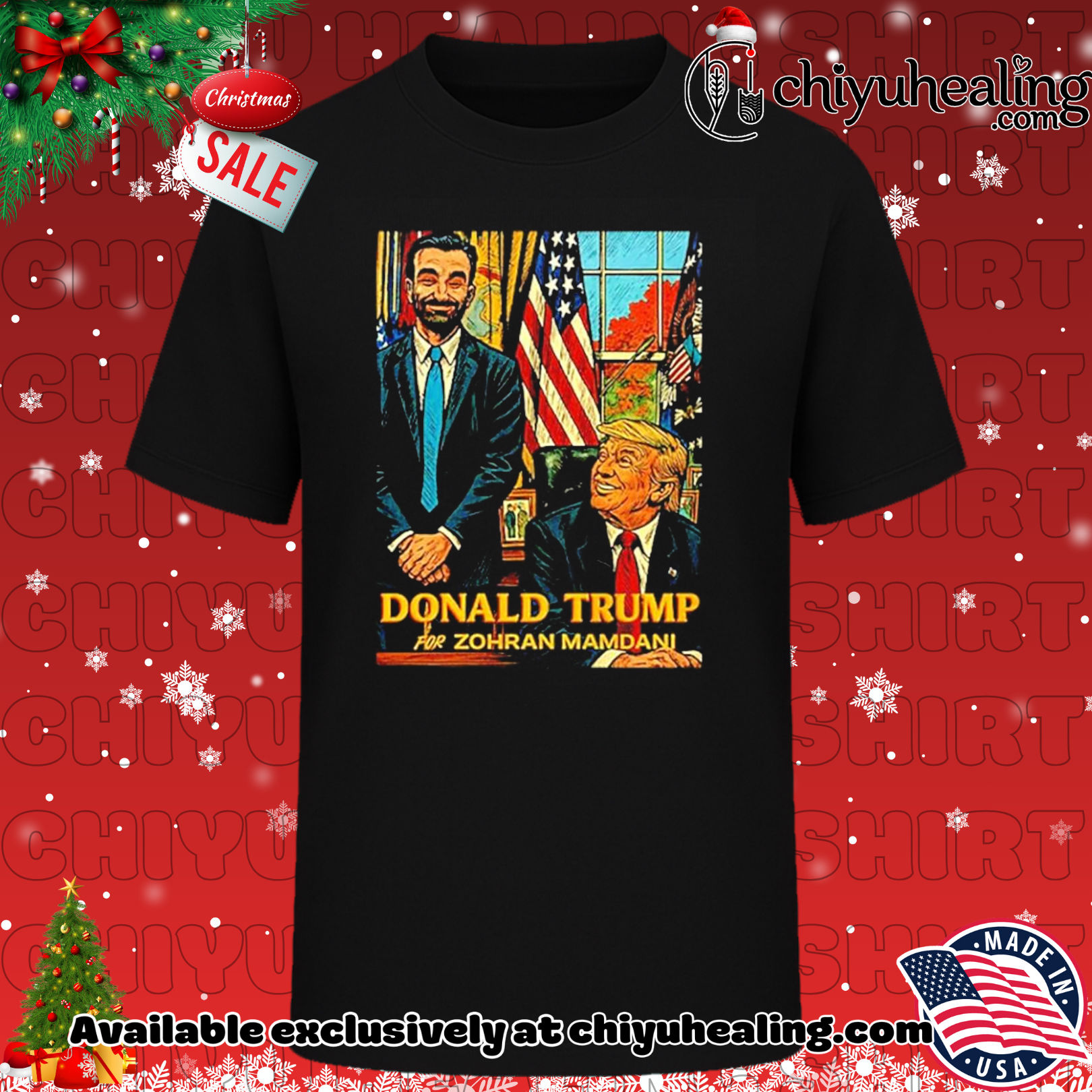 Donald Trump Likes Zohran Mamdani shirt, Hoodie, Sweatshirt, Poster Canvas, Mug, Ornaments