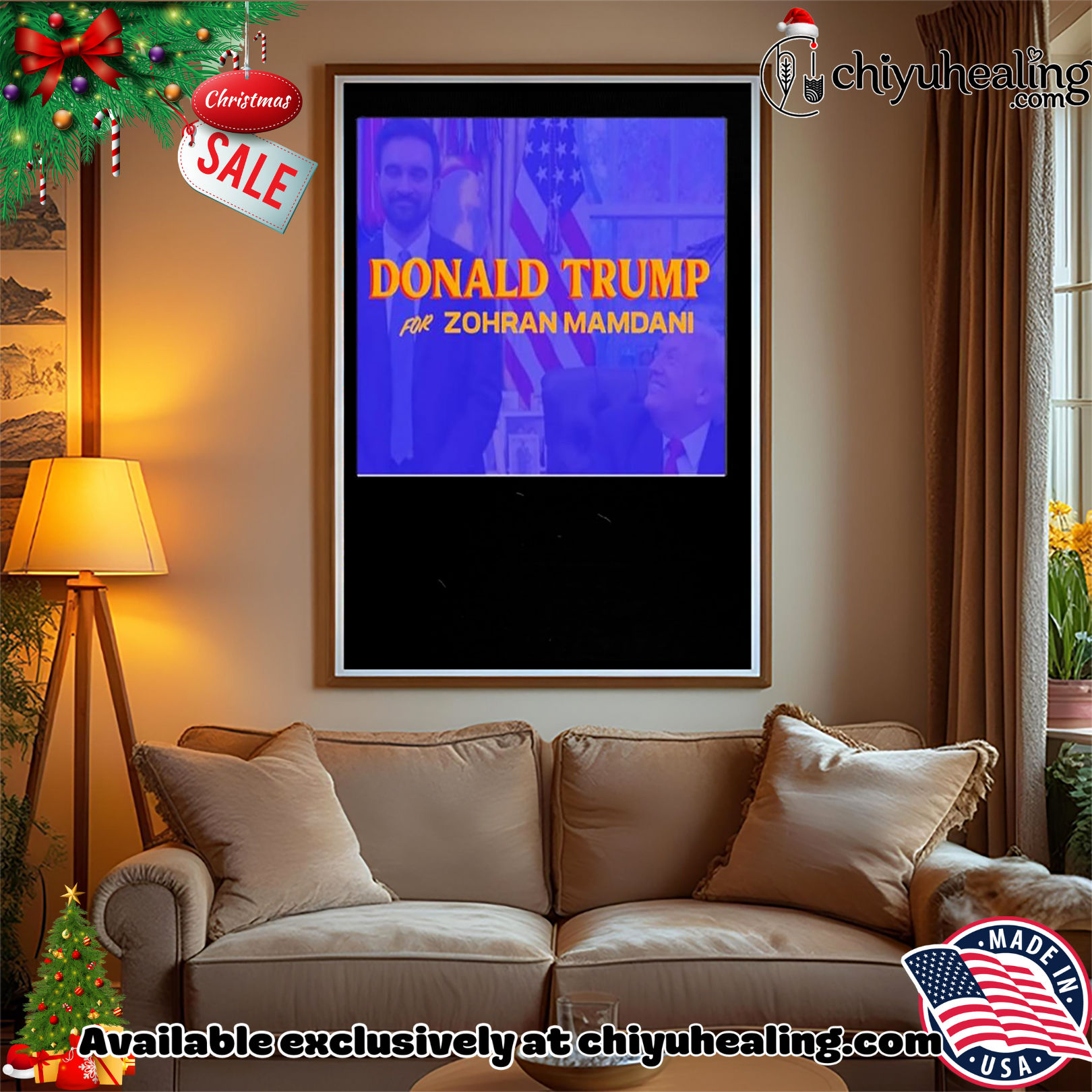Donald Trump for Zohran Mamdani 2025 shirt, Hoodie, Sweatshirt, Poster Canvas, Mug, Ornaments Donald Trump for Zohran Mamdani 2025 shirt, Hoodie, Sweatshirt, Poster Canvas, Mug, Ornaments