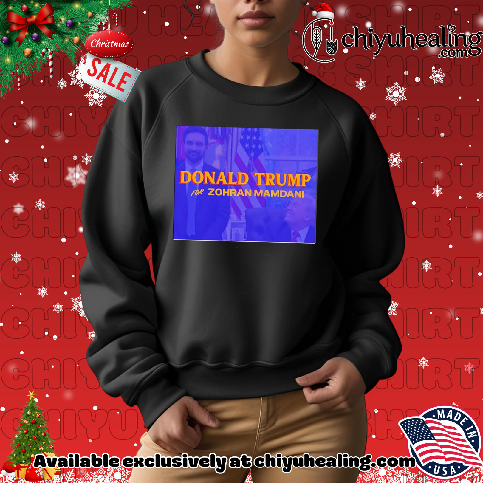 Donald Trump for Zohran Mamdani 2025 shirt, Hoodie, Sweatshirt, Poster Canvas, Mug, Ornaments Donald Trump for Zohran Mamdani 2025 shirt, Hoodie, Sweatshirt, Poster Canvas, Mug, Ornaments