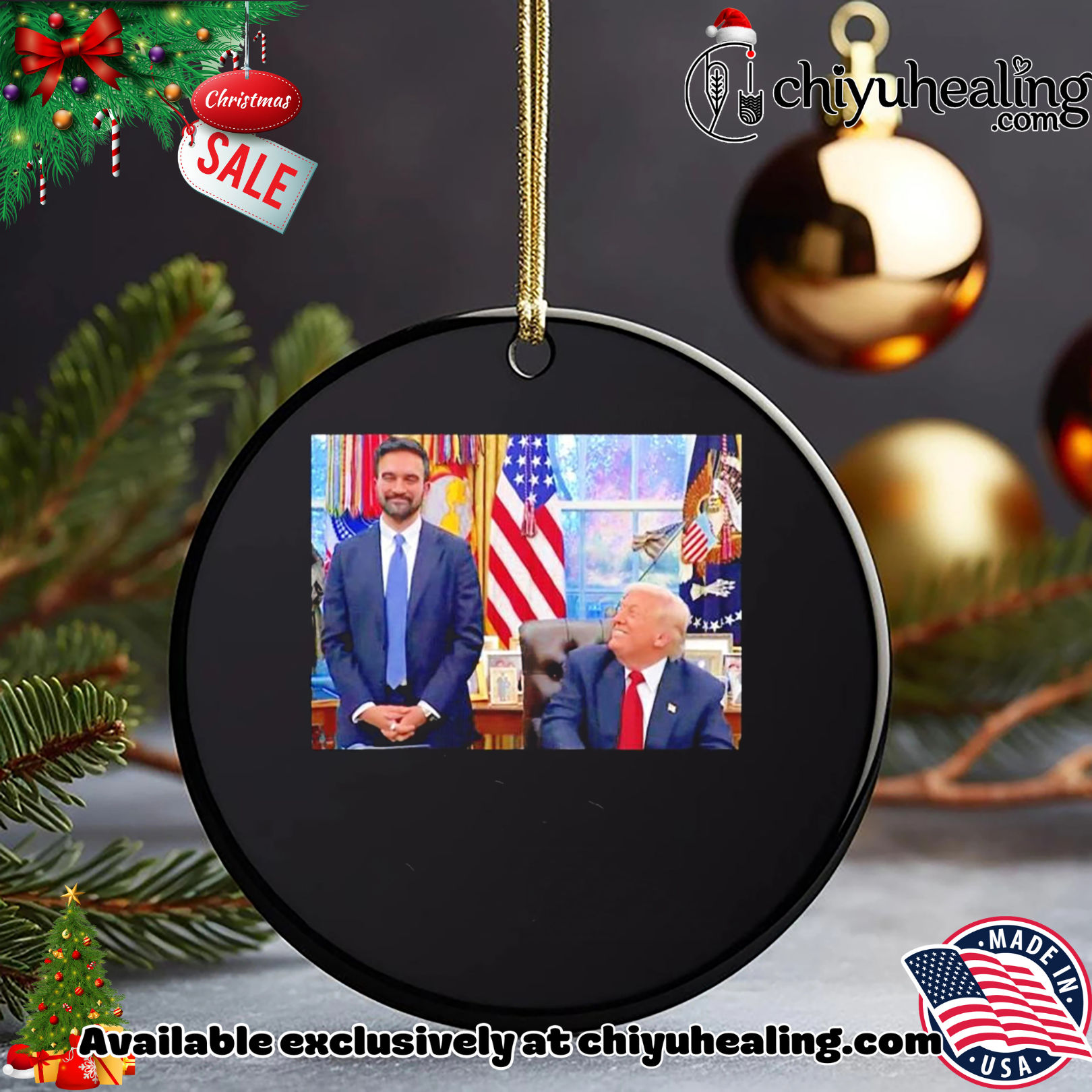 Donald Trump looks at Zohran Mamdani love shirt, Hoodie, Sweatshirt, Poster Canvas, Mug, Ornaments 5 Donald Trump looks at Zohran Mamdani love shirt, Hoodie, Sweatshirt, Poster Canvas, Mug, Ornaments