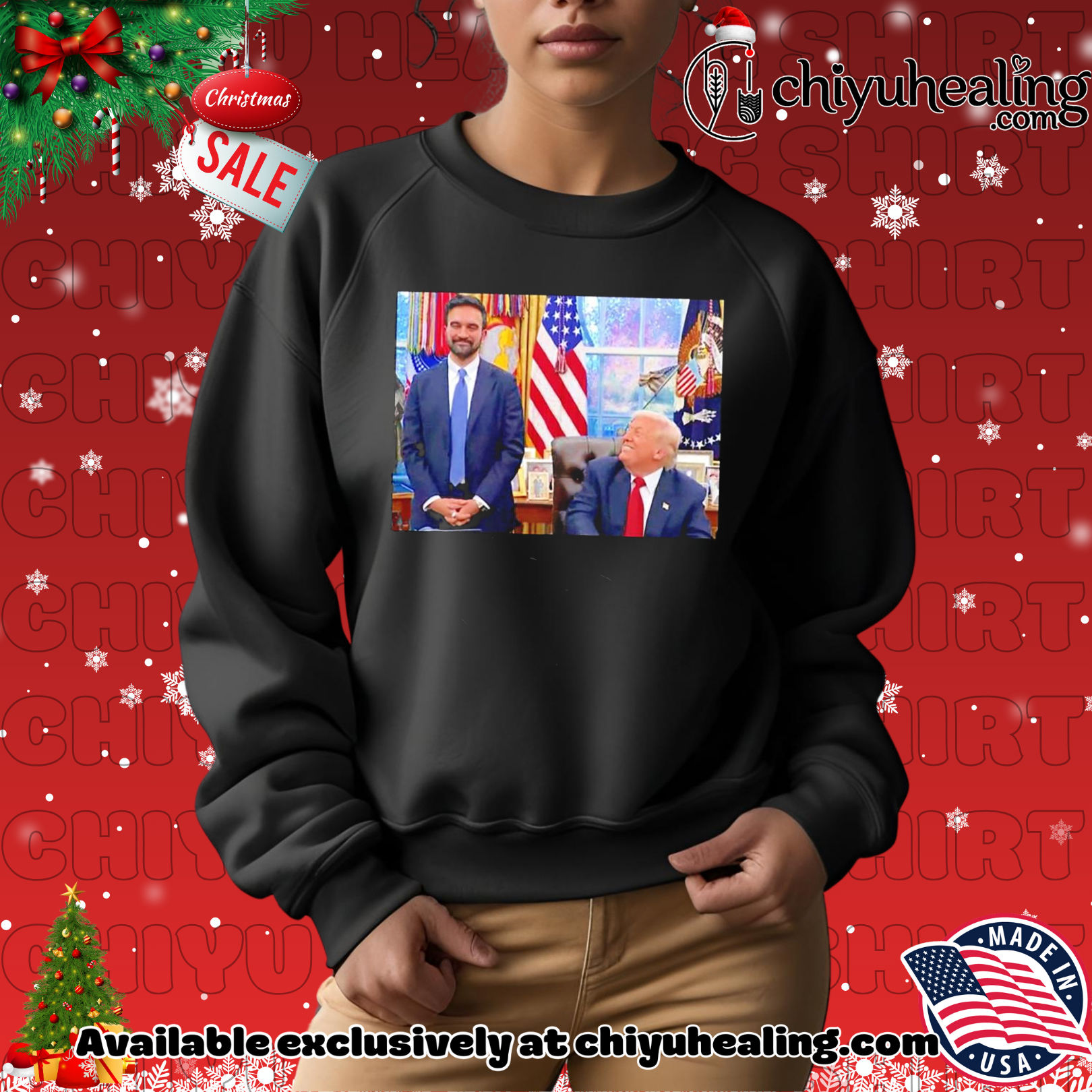 Donald Trump looks at Zohran Mamdani love shirt, Hoodie, Sweatshirt, Poster Canvas, Mug, Ornaments Donald Trump looks at Zohran Mamdani love shirt, Hoodie, Sweatshirt, Poster Canvas, Mug, Ornaments