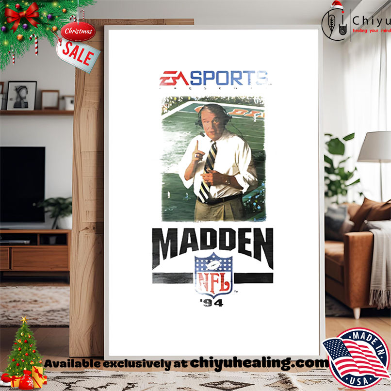 EA Sports Madden '94 Cover Shirt, Hoodie, Sweatshirt, Poster Canvas, Mug, Ornaments 15 EA Sports Madden 94 Cover Shirt Hoodie Sweatshirt Tank Top