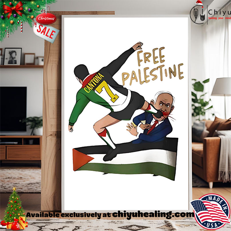 Eric Cantona Free Palestine Shirt, Hoodie, Sweatshirt, Poster Canvas, Mug, Ornaments Eric Cantona Free Palestine Shirt, Hoodie, Sweatshirt, Poster Canvas, Mug, Ornaments