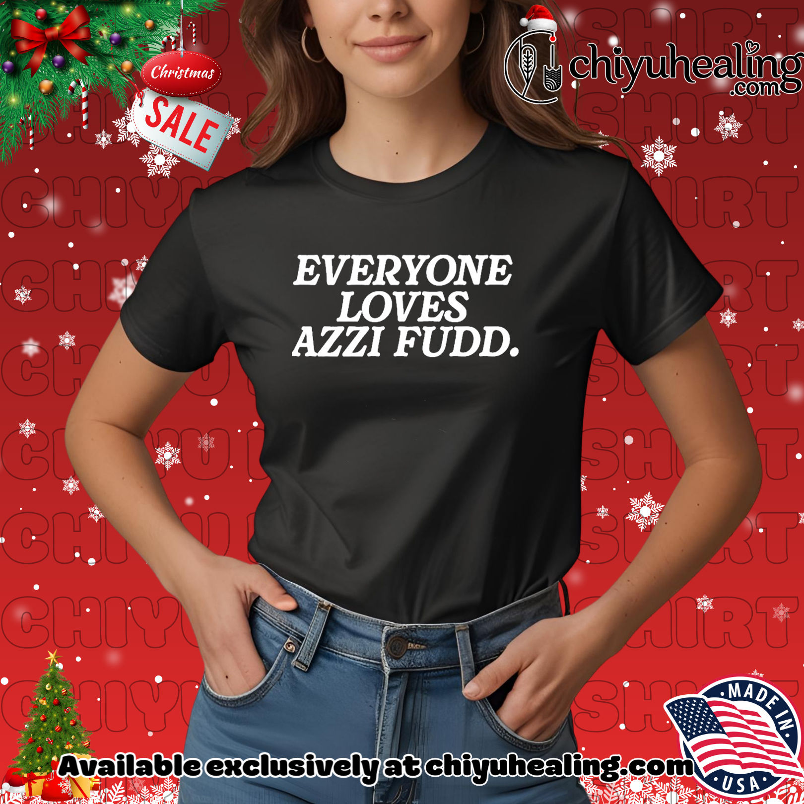 Everyone Loves Azzi Fudd shirt, Hoodie, Sweatshirt, Poster Canvas, Mug, Ornaments 7 Everyone Loves Azzi Fudd shirt, Hoodie, Sweatshirt, Poster Canvas, Mug, Ornaments