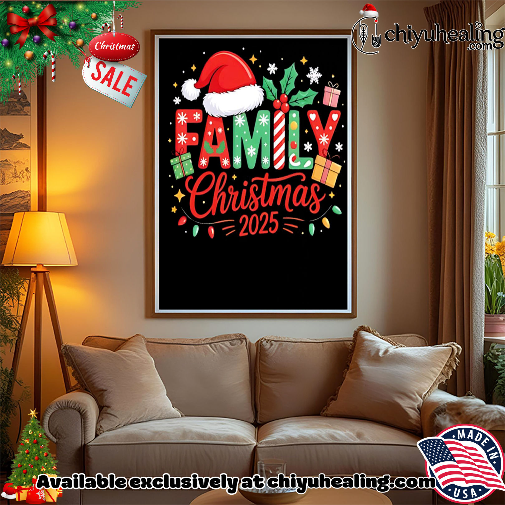 Family Christmas present 2025 shirt, Hoodie, Sweatshirt, Poster Canvas, Mug, Ornaments Family Christmas present 2025 shirt, Hoodie, Sweatshirt, Poster Canvas, Mug, Ornaments
