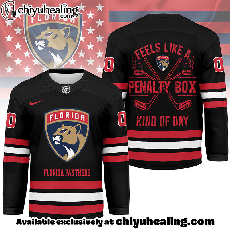 Florida Panthers - Premium NHL Feels Like a Penalty Day Long Jersey
