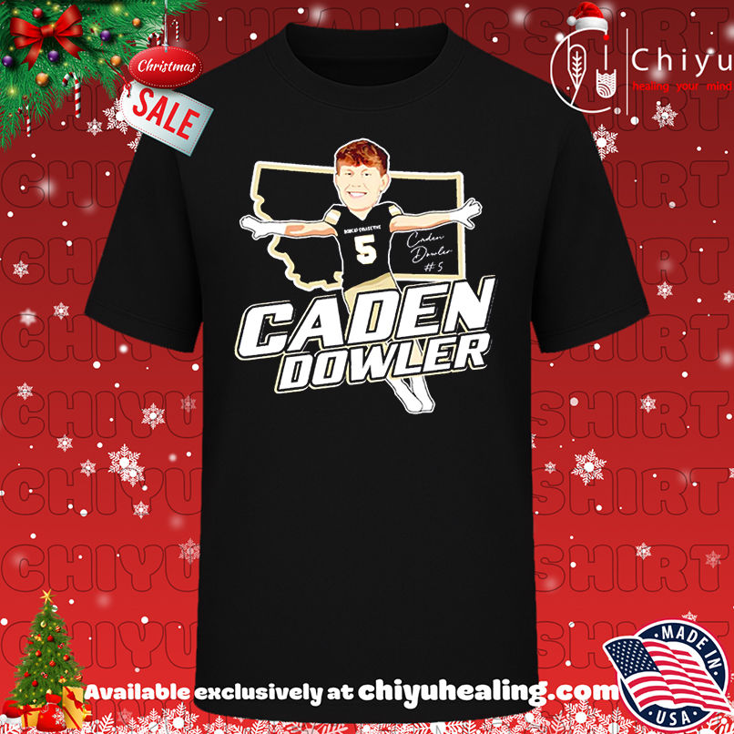 Funny Caden Dowler Montana State cartoon shirt, Hoodie, Sweatshirt, Poster Canvas, Mug, Ornaments