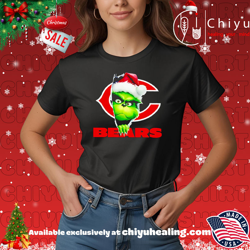 Funny Grinch Peeking Through Chicago Bears Christmas Holiday shirt, Hoodie, Sweatshirt, Poster Canvas, Mug, Ornaments 7 Funny Grinch Peeking Through Chicago Bears Christmas Holiday shirt, Hoodie, Sweatshirt, Poster Canvas, Mug, Ornaments