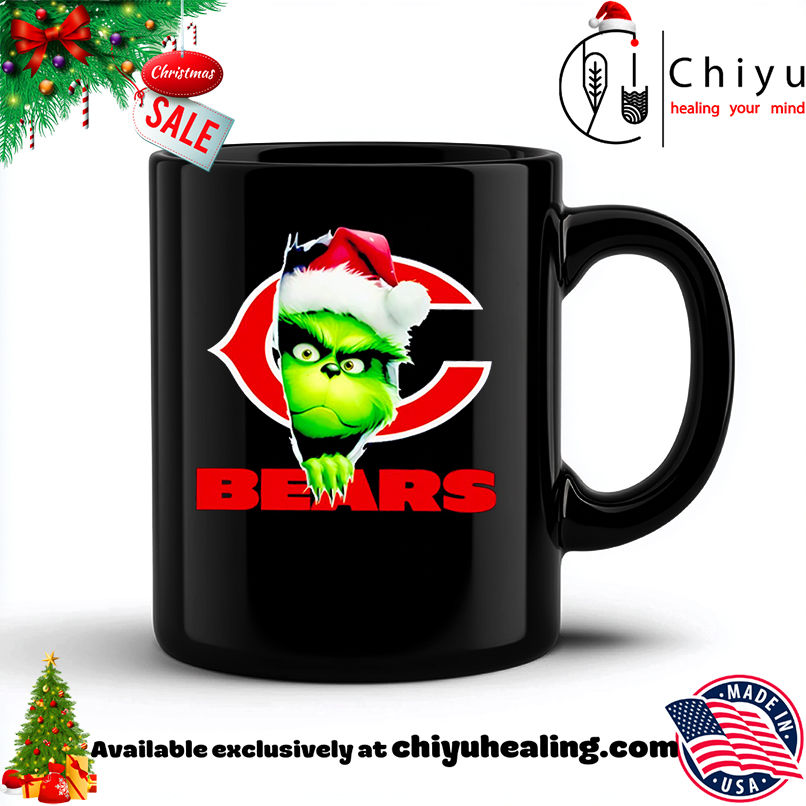 Funny Grinch Peeking Through Chicago Bears Christmas Holiday shirt, Hoodie, Sweatshirt, Poster Canvas, Mug, Ornaments 6 Funny Grinch Peeking Through Chicago Bears Christmas Holiday shirt, Hoodie, Sweatshirt, Poster Canvas, Mug, Ornaments