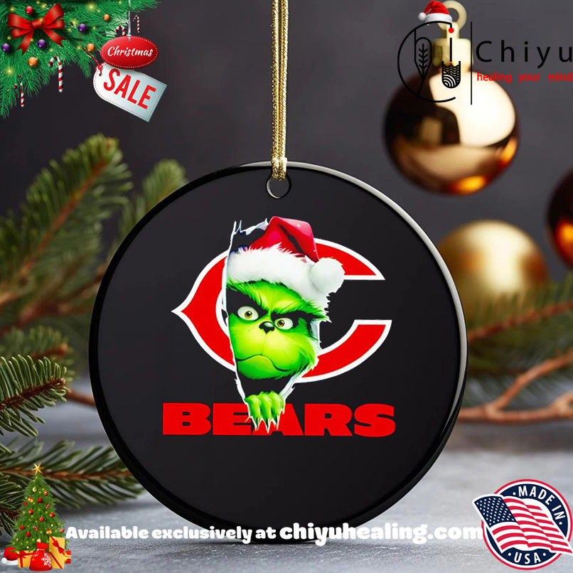 Funny Grinch Peeking Through Chicago Bears Christmas Holiday shirt, Hoodie, Sweatshirt, Poster Canvas, Mug, Ornaments 5 Funny Grinch Peeking Through Chicago Bears Christmas Holiday shirt, Hoodie, Sweatshirt, Poster Canvas, Mug, Ornaments