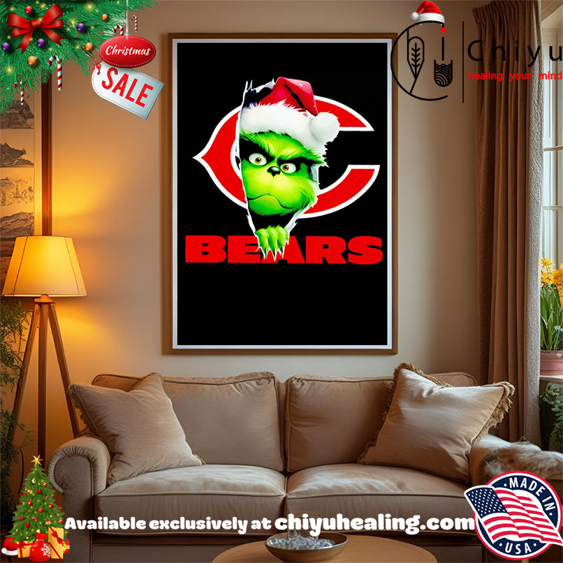 Funny Grinch Peeking Through Chicago Bears Christmas Holiday shirt, Hoodie, Sweatshirt, Poster Canvas, Mug, Ornaments Funny Grinch Peeking Through Chicago Bears Christmas Holiday shirt, Hoodie, Sweatshirt, Poster Canvas, Mug, Ornaments