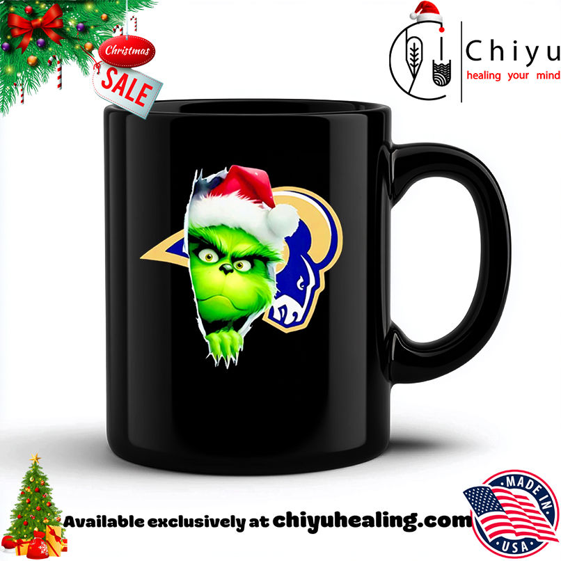 Funny Grinch Peeking Through LA Rams Christmas Holiday shirt, Hoodie, Sweatshirt, Poster Canvas, Mug, Ornaments 6 Funny Grinch Peeking Through LA Rams Christmas Holiday shirt, Hoodie, Sweatshirt, Poster Canvas, Mug, Ornaments