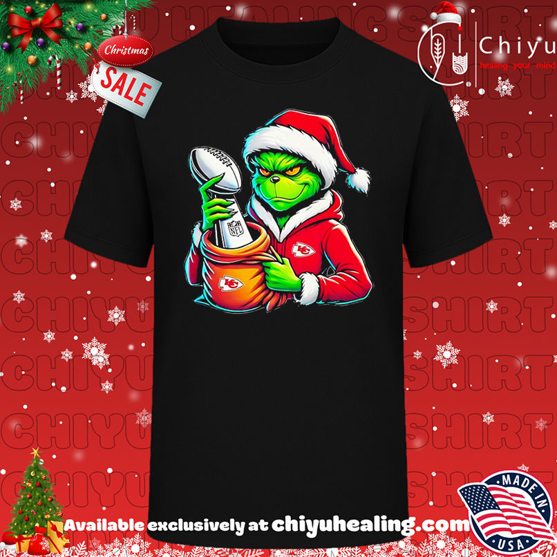 Funny Kansas City Chiefs Grinch Quality Wicking Christmas Holiday shirt, Hoodie, Sweatshirt, Poster Canvas, Mug, Ornaments