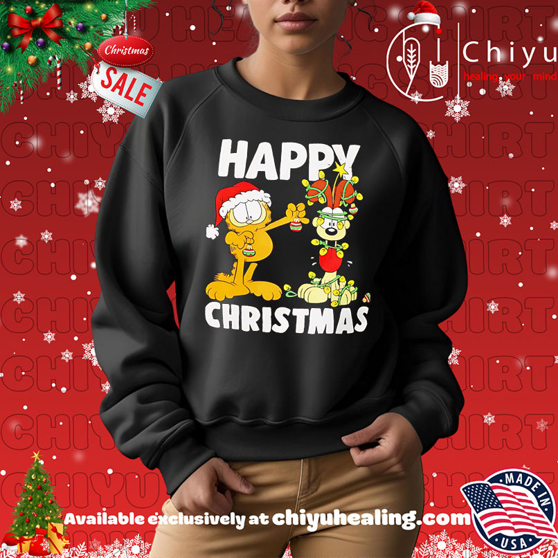 Funny The Fat Cat Odie Happy Christmas shirt, Hoodie, Sweatshirt, Poster Canvas, Mug, Ornaments Funny The Fat Cat Odie Happy Christmas shirt, Hoodie, Sweatshirt, Poster Canvas, Mug, Ornaments