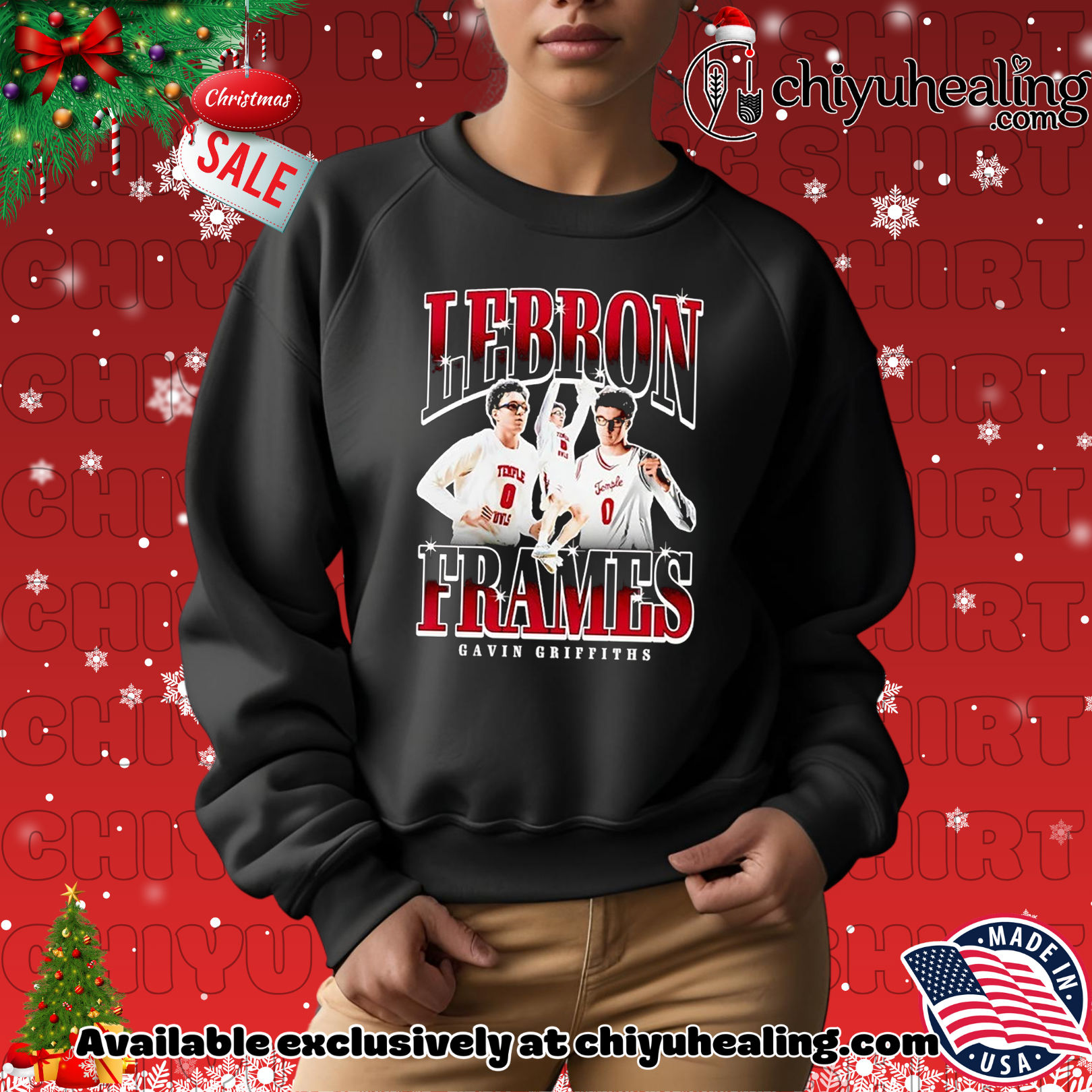 Gavin Griffiths Temple Owls Lebron Frames graphic Christmas ornament, Hoodie, Sweatshirt, Poster Canvas, Mug, Ornaments 2 Gavin Griffiths Temple Owls Lebron Frames graphic Christmas ornament, Hoodie, Sweatshirt, Poster Canvas, Mug, Ornaments