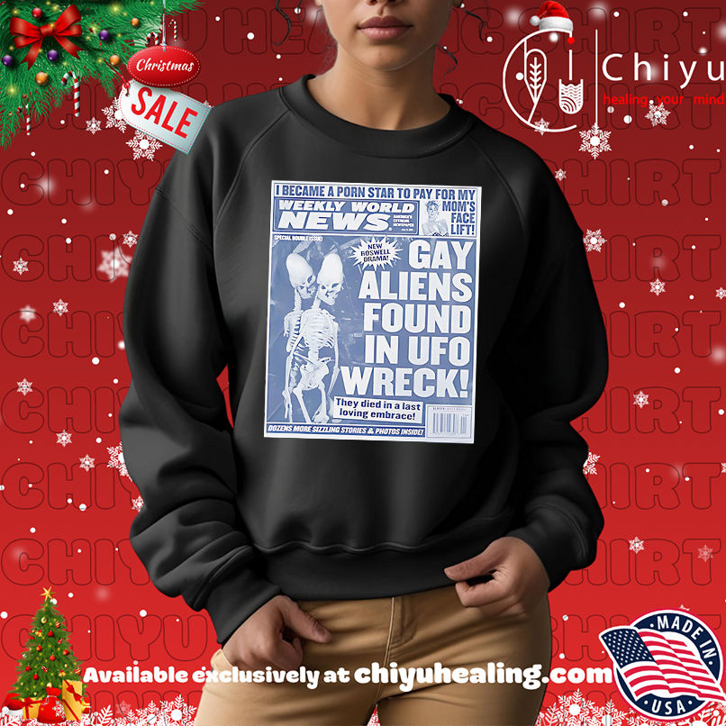 Gay Aliens Found In UFO Wreck Shirt, Hoodie, Sweatshirt, Poster Canvas, Mug, Ornaments Gay Aliens Found In UFO Wreck Shirt, Hoodie, Sweatshirt, Poster Canvas, Mug, Ornaments