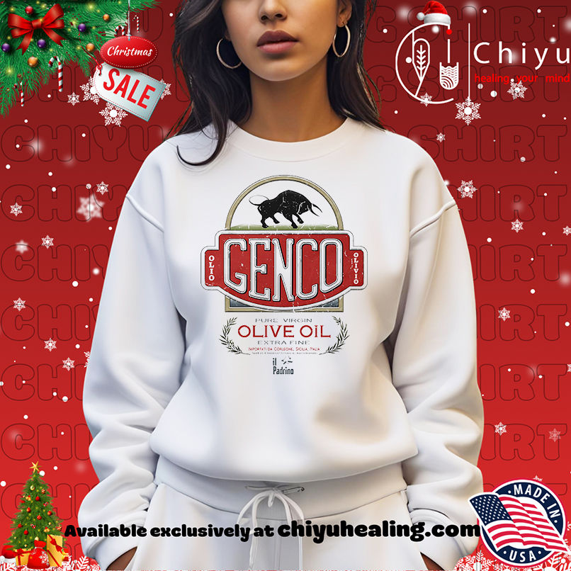 Genco Pure Virgin Olive Oil Shirt, Hoodie, Sweatshirt, Poster Canvas, Mug, Ornaments Genco Pure Virgin Olive Oil Shirt, Hoodie, Sweatshirt, Poster Canvas, Mug, Ornaments