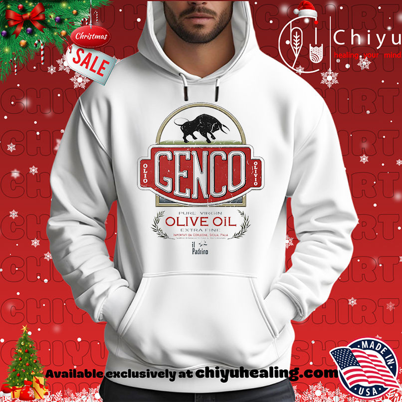 Genco Pure Virgin Olive Oil Shirt, Hoodie, Sweatshirt, Poster Canvas, Mug, Ornaments 2 Genco Pure Virgin Olive Oil Shirt, Hoodie, Sweatshirt, Poster Canvas, Mug, Ornaments