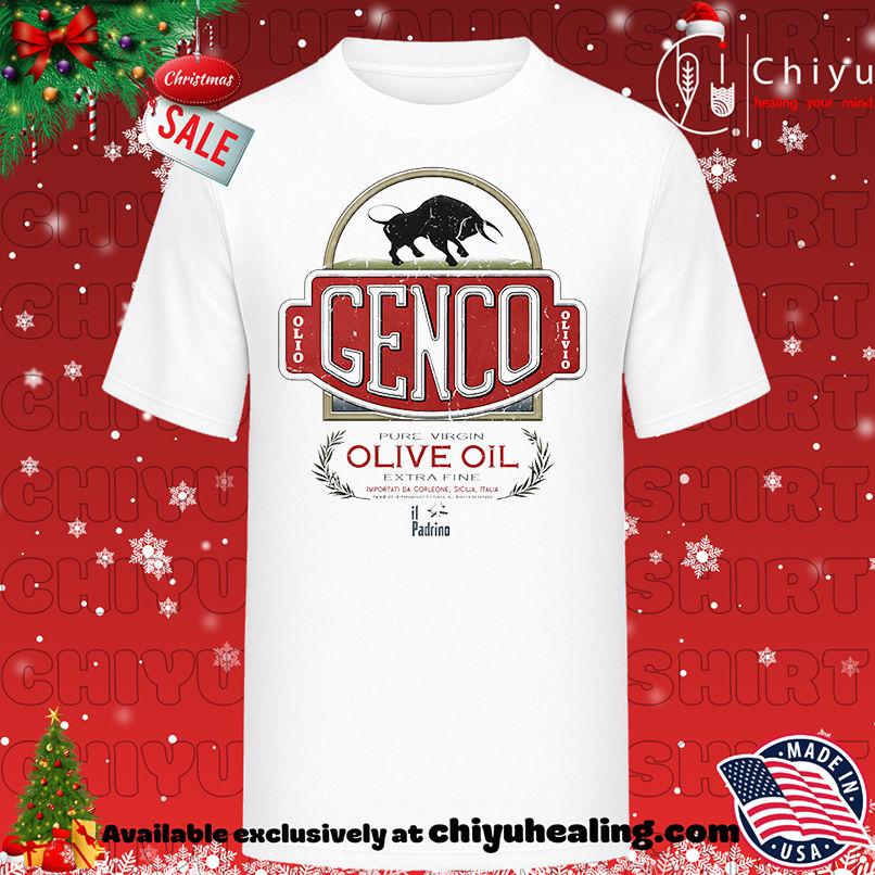 Genco Pure Virgin Olive Oil Shirt, Hoodie, Sweatshirt, Poster Canvas, Mug, Ornaments