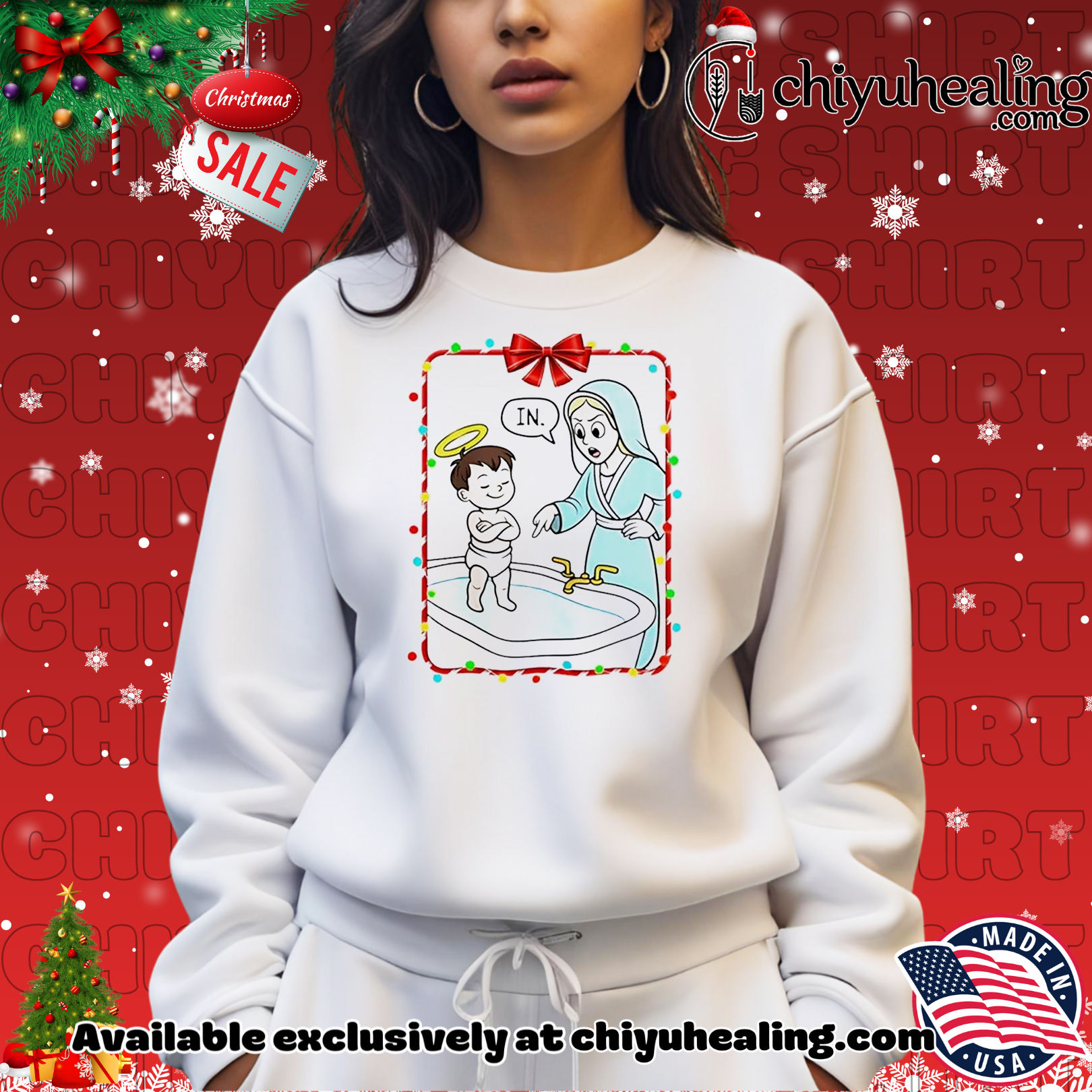 Get in the tub angel Christmas Christmas ornament, Hoodie, Sweatshirt, Poster Canvas, Mug, Ornaments Get in the tub angel Christmas Christmas ornament, Hoodie, Sweatshirt, Poster Canvas, Mug, Ornaments
