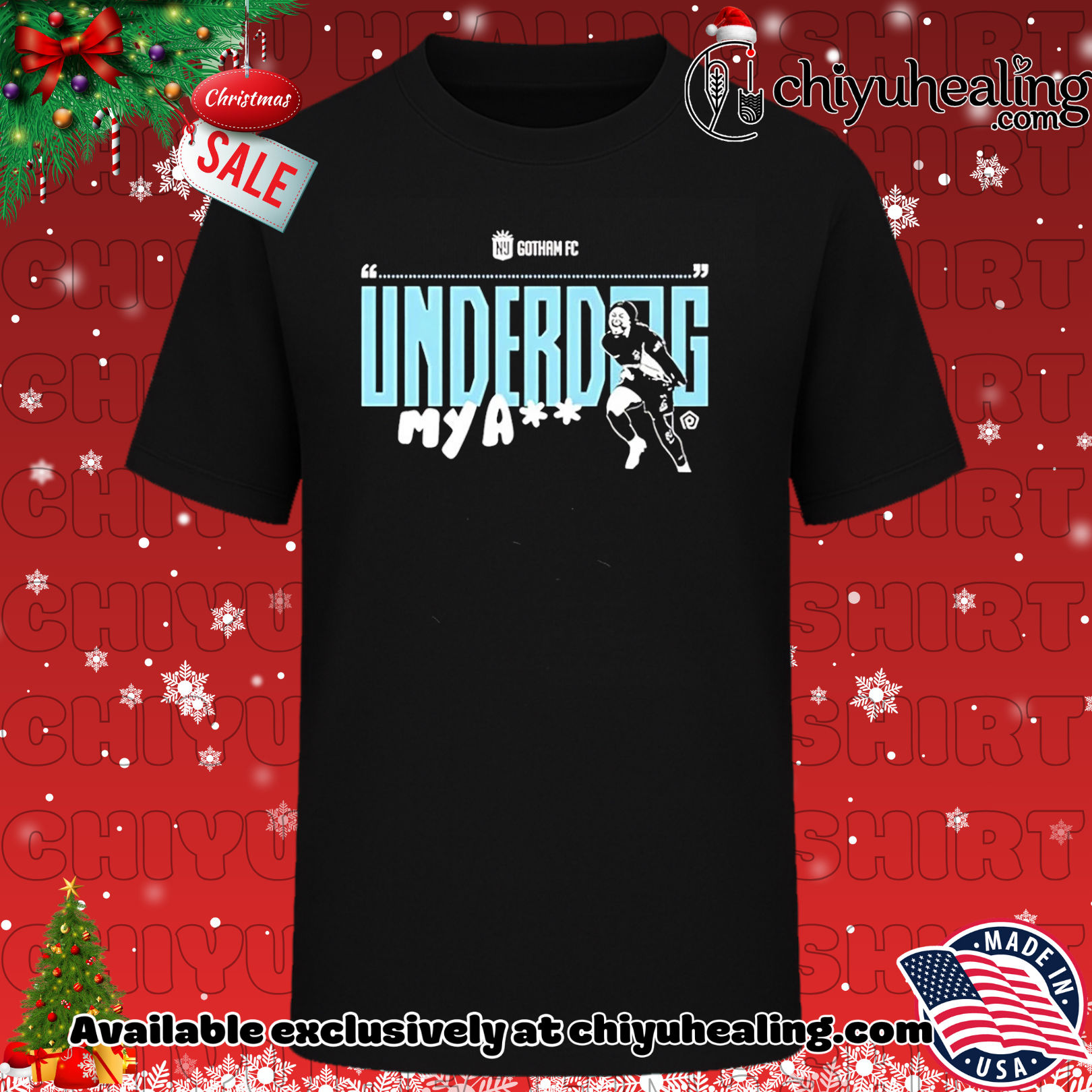 Gotham FC 2025 NWSL Champions Jaedyn Shaw Underdog My A shirt, Hoodie, Sweatshirt, Poster Canvas, Mug, Ornaments