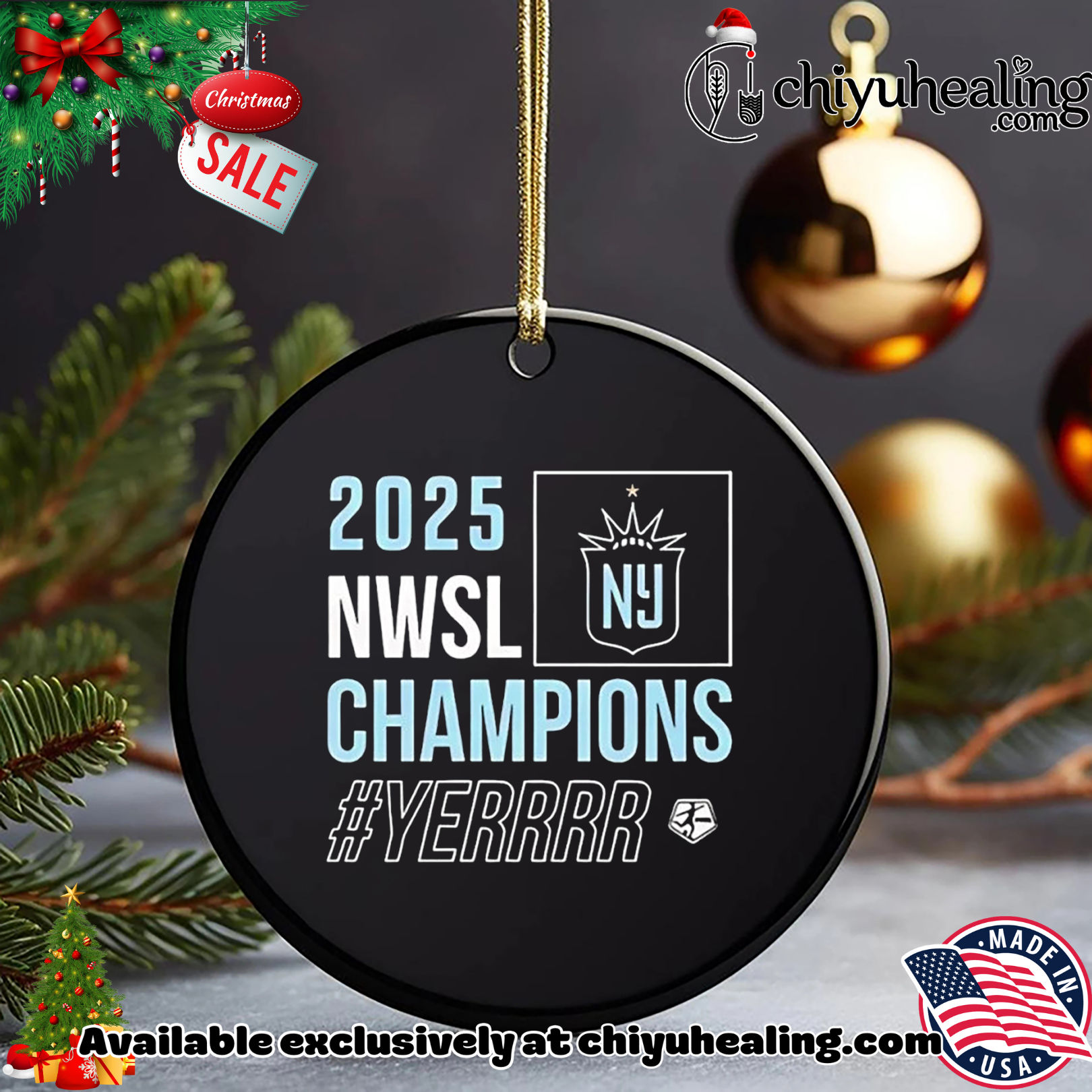Gotham FC 2025 NWSL Champions yerrr logo Christmas ornament, Hoodie, Sweatshirt, Poster Canvas, Mug, Ornaments Gotham FC 2025 NWSL Champions yerrr logo Christmas ornament, Hoodie, Sweatshirt, Poster Canvas, Mug, Ornaments